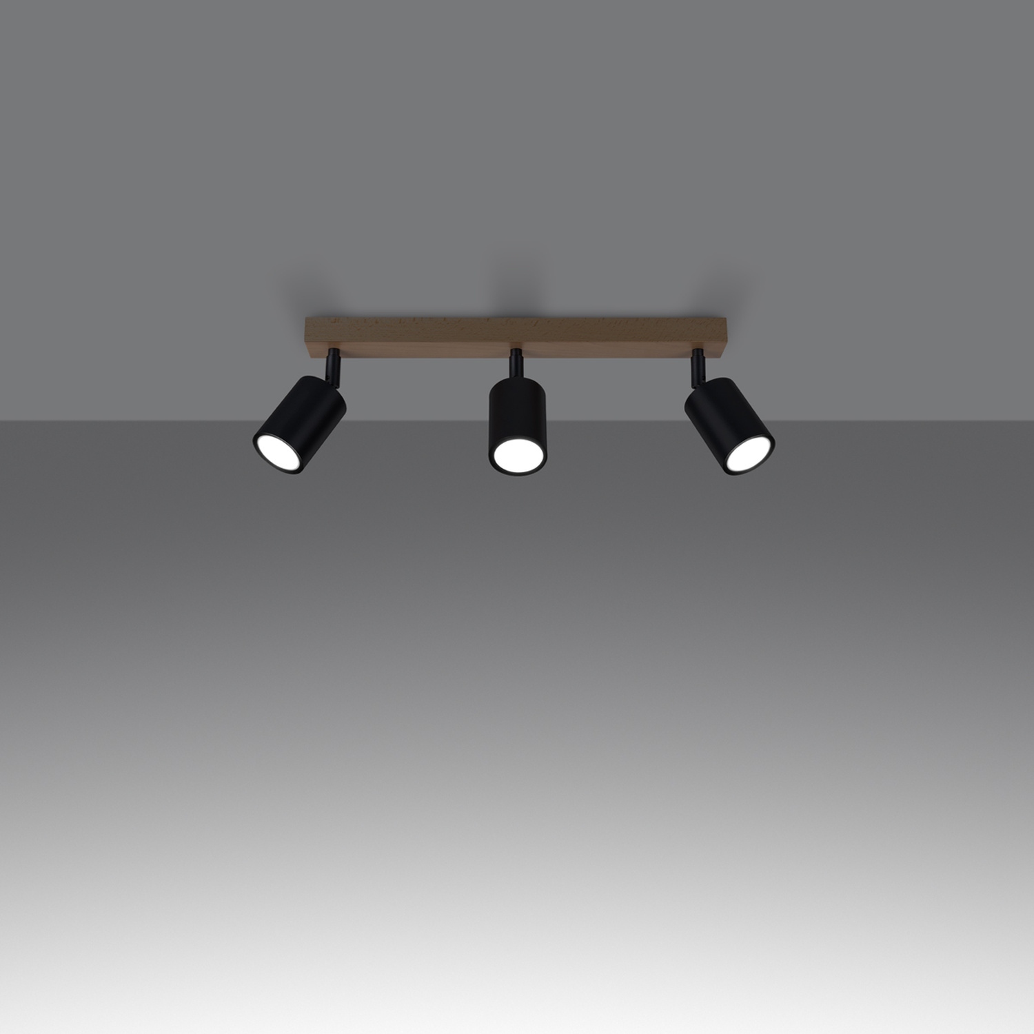 Ceiling Lamp Verdo 3L Black - Thumbnail 3