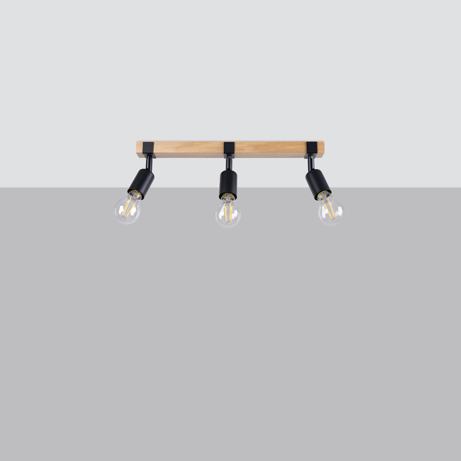 Ceiling Lamp Zuca 3 Black - Thumbnail 2