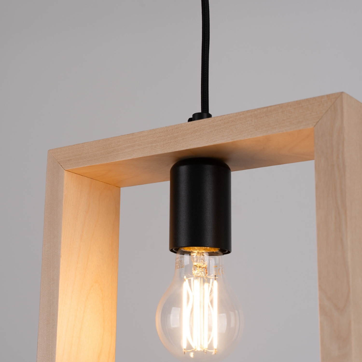 Pendant Lamp Aries Natural Wood - Thumbnail 6