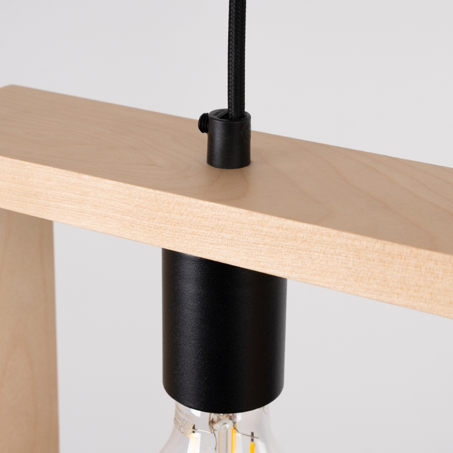 Pendant Lamp Aries Natural Wood - Thumbnail 9