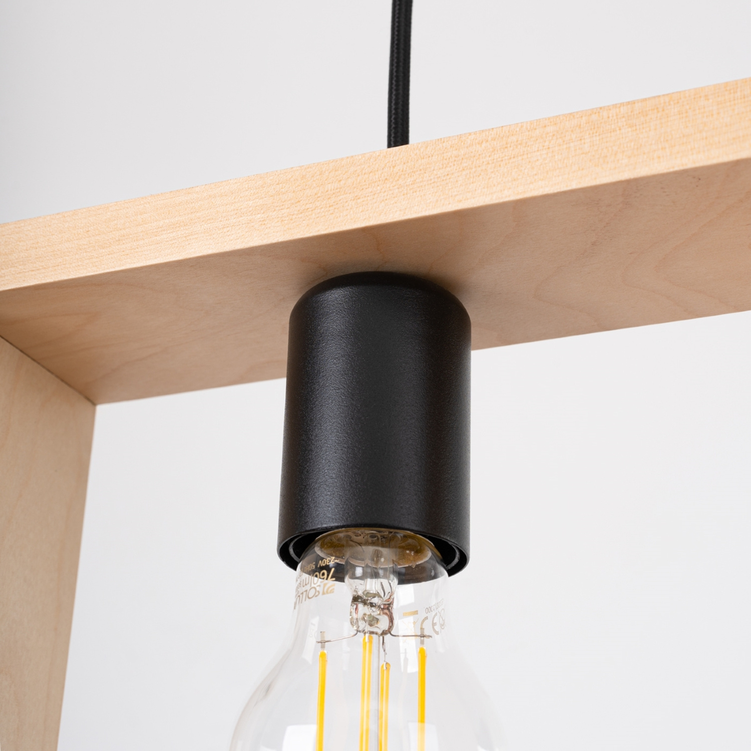 Pendant Lamp Aries Natural Wood - Thumbnail 11