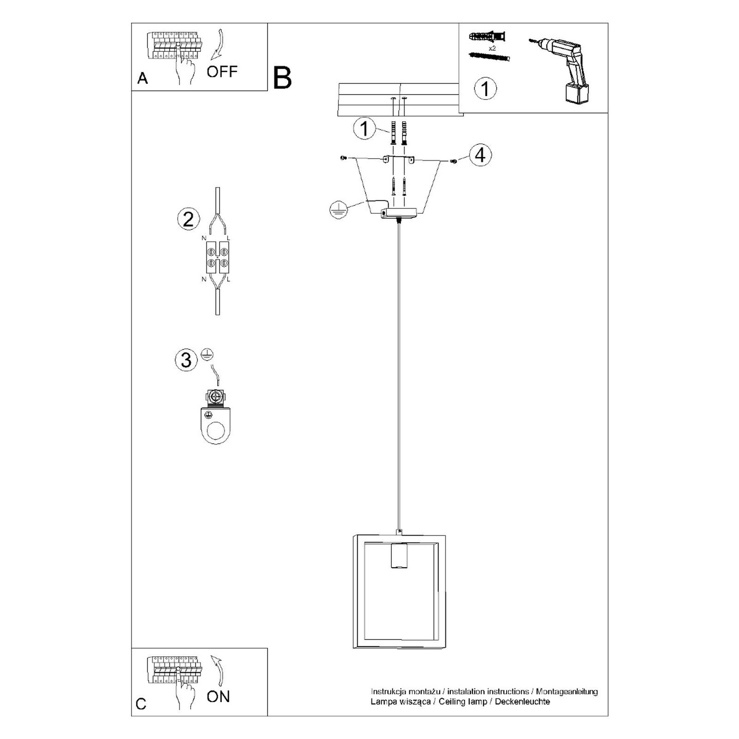 Pendant Lamp Aries White - Thumbnail 14