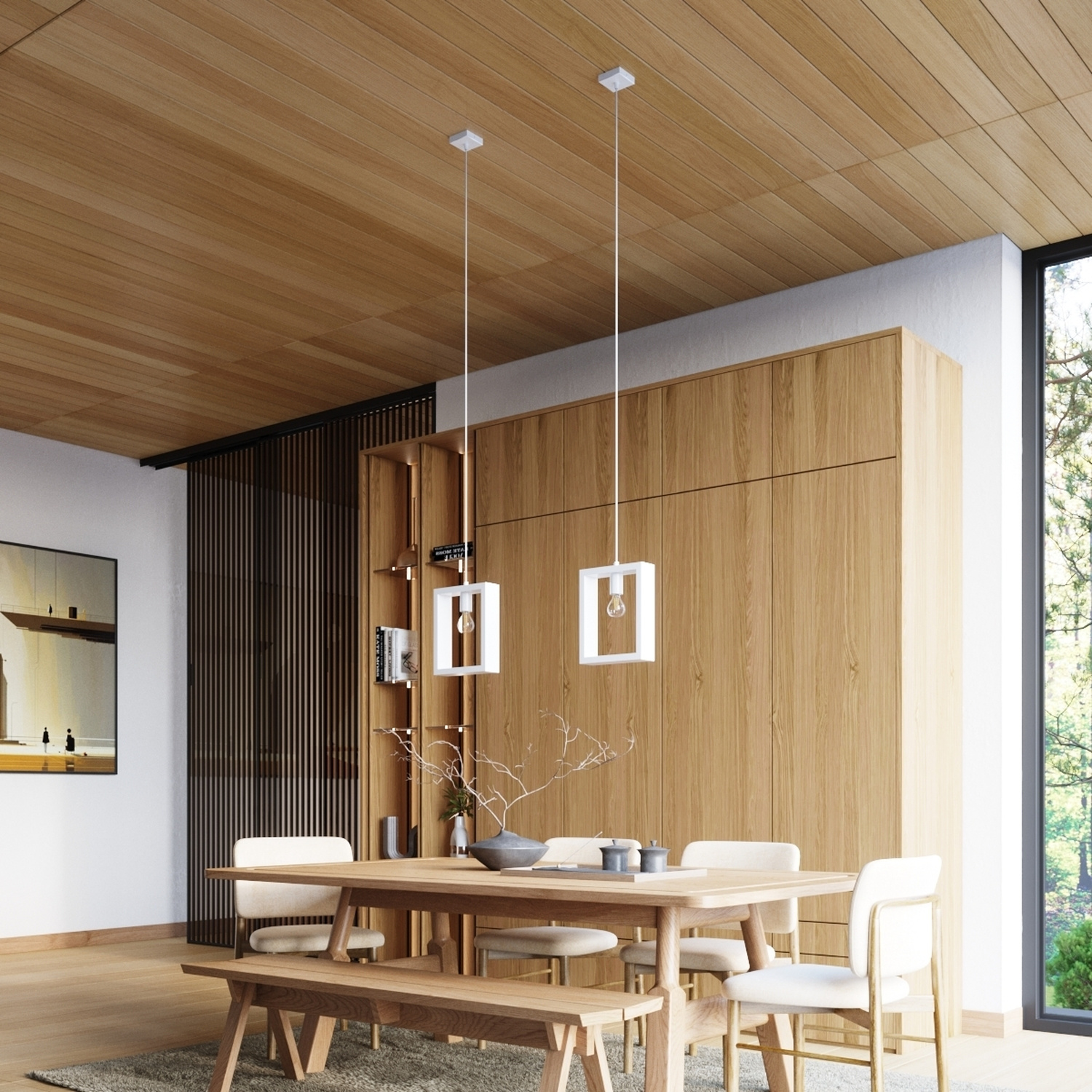 Pendant Lamp Aries White - Thumbnail 17
