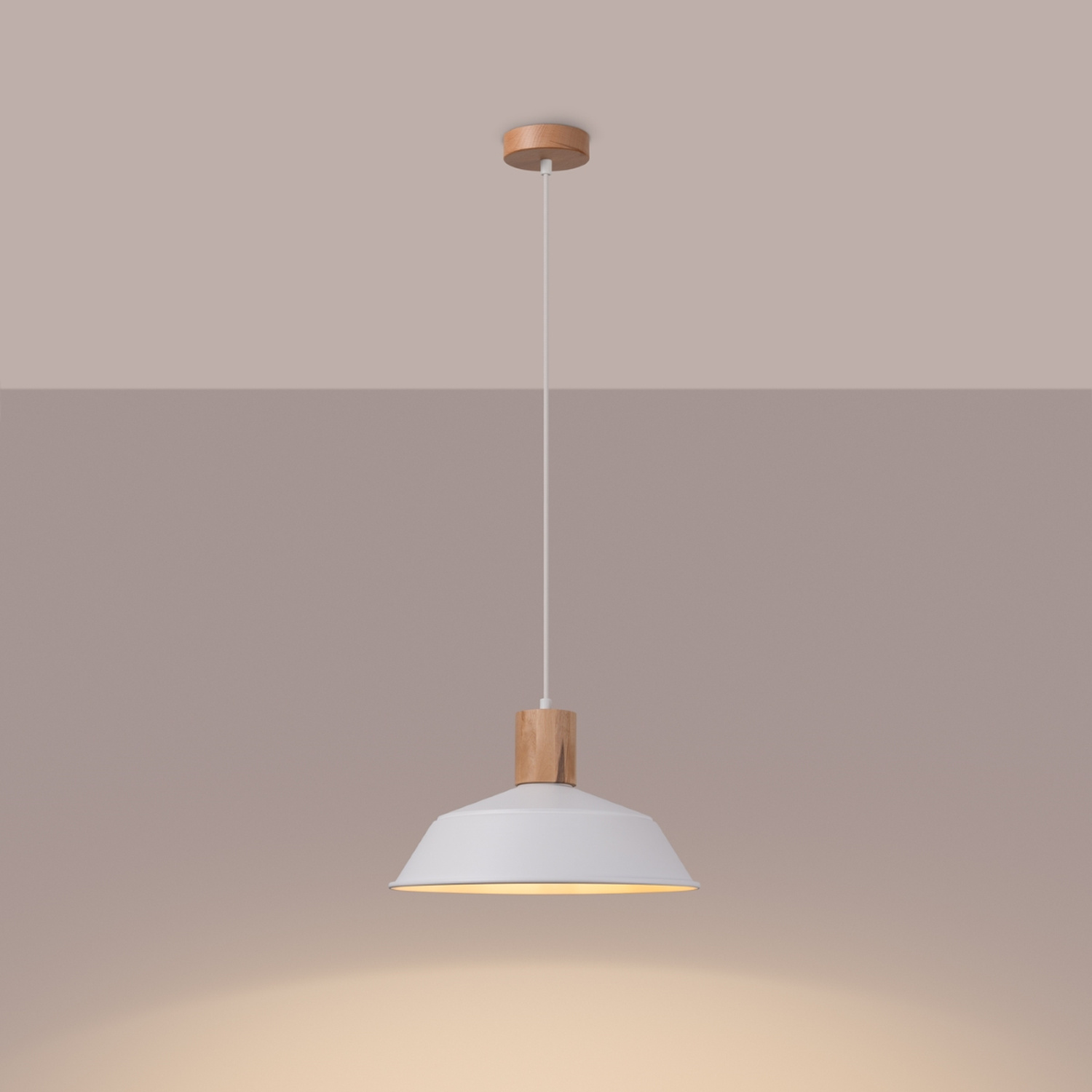 Pendant Lamp Fano White - Thumbnail 3