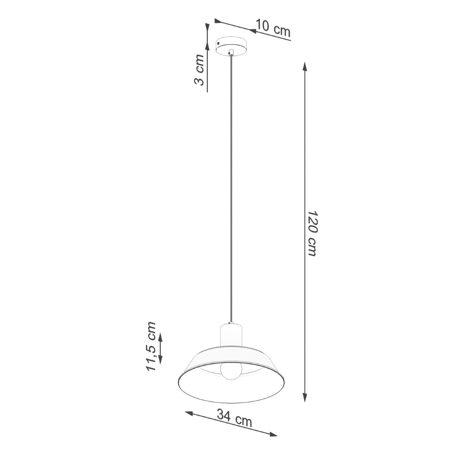 Pendant Lamp Fano Black - Thumbnail 16