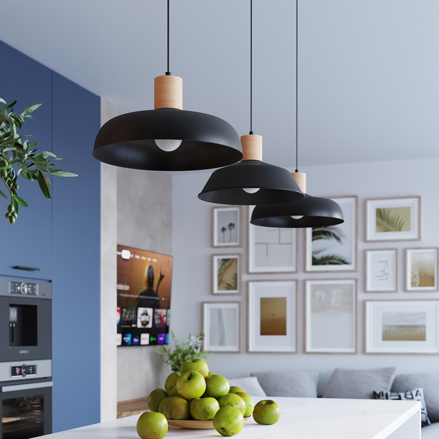 Pendant Lamp Fano Black - Thumbnail 18