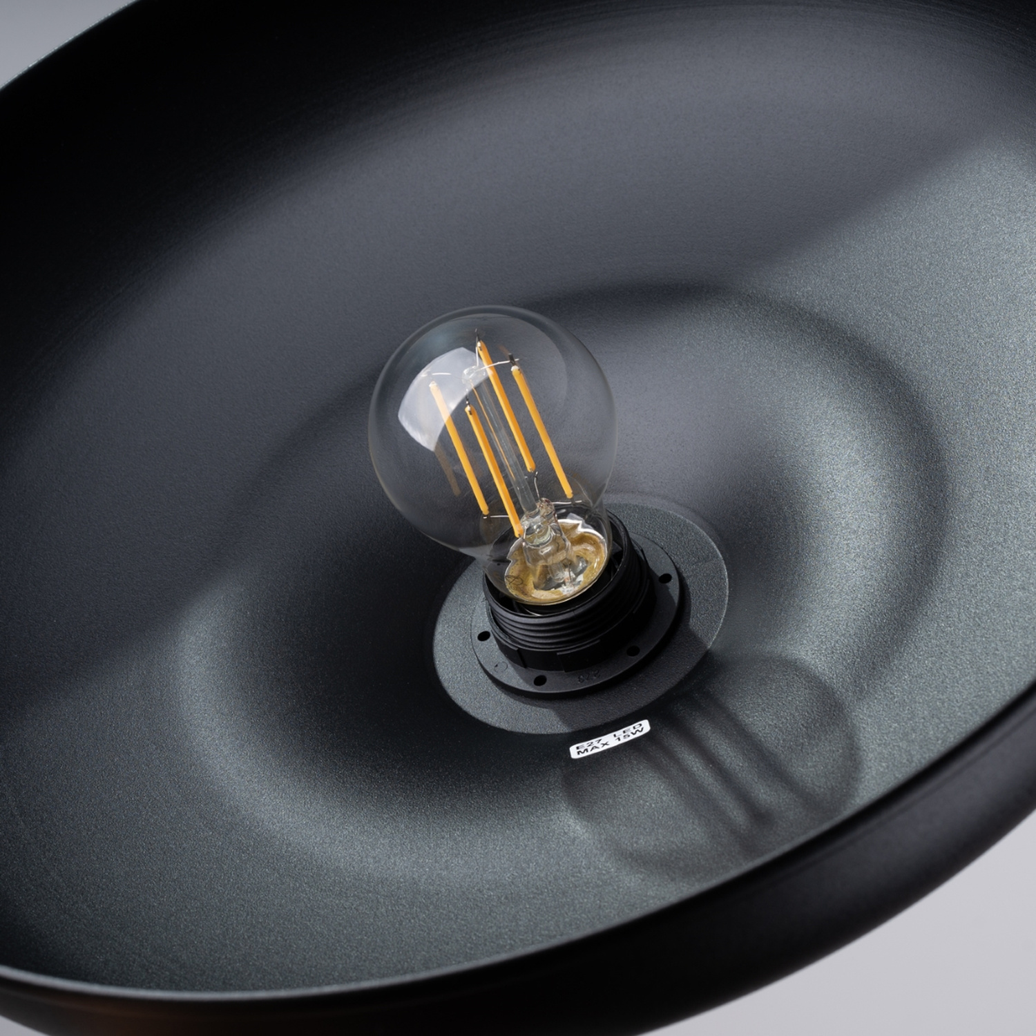 Pendant Lamp Gina Black - Thumbnail 4