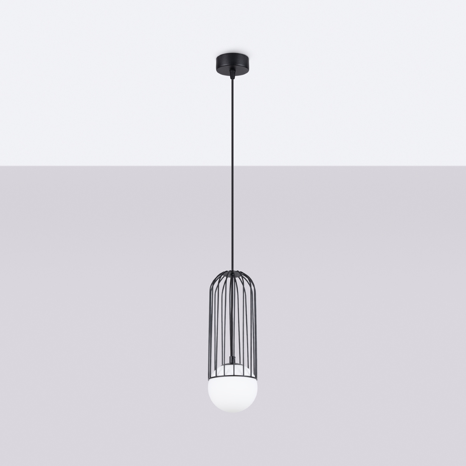 Pendant Lamp Brina 1 Black - Thumbnail 2
