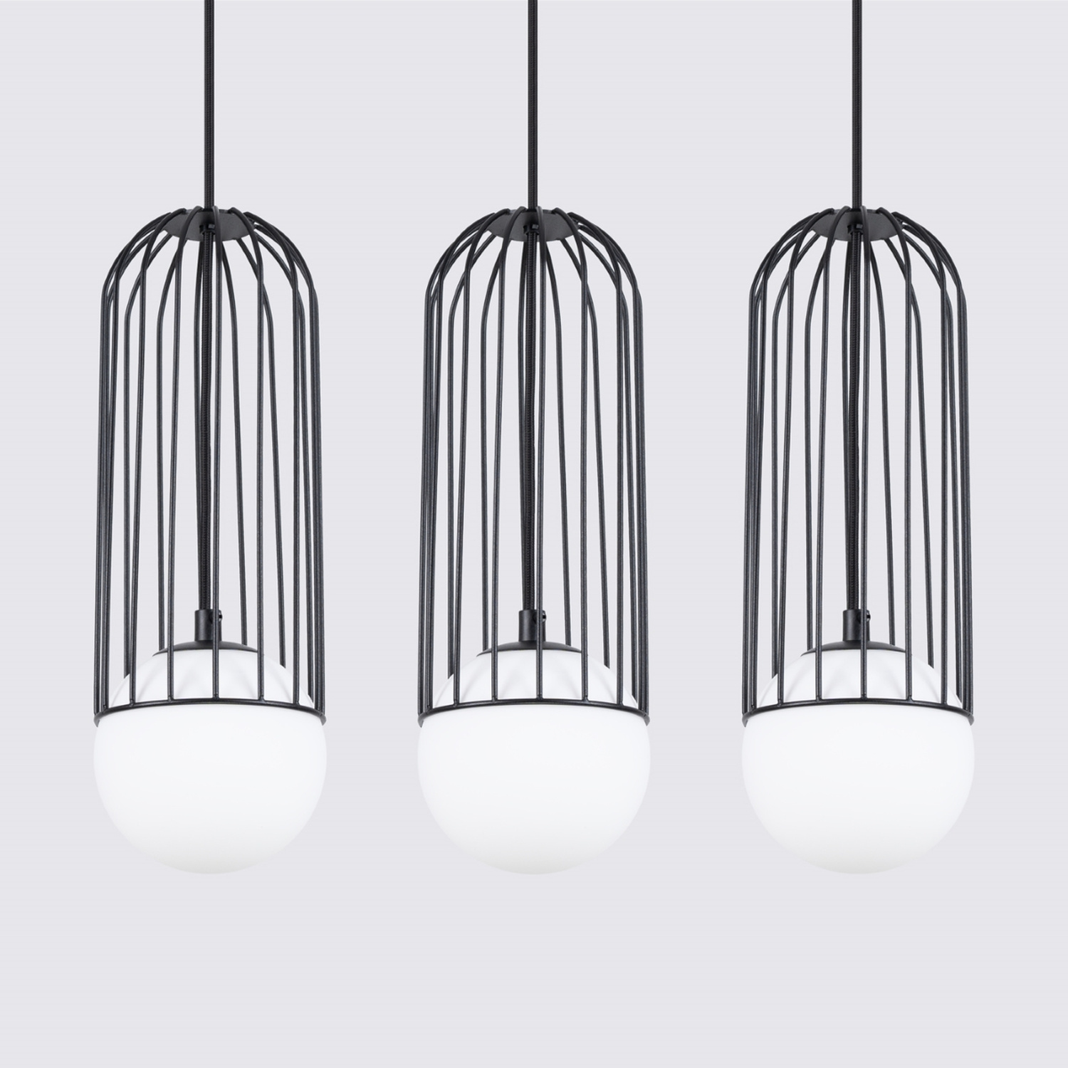 Pendant Lamp Brina 3L Black - Thumbnail 4