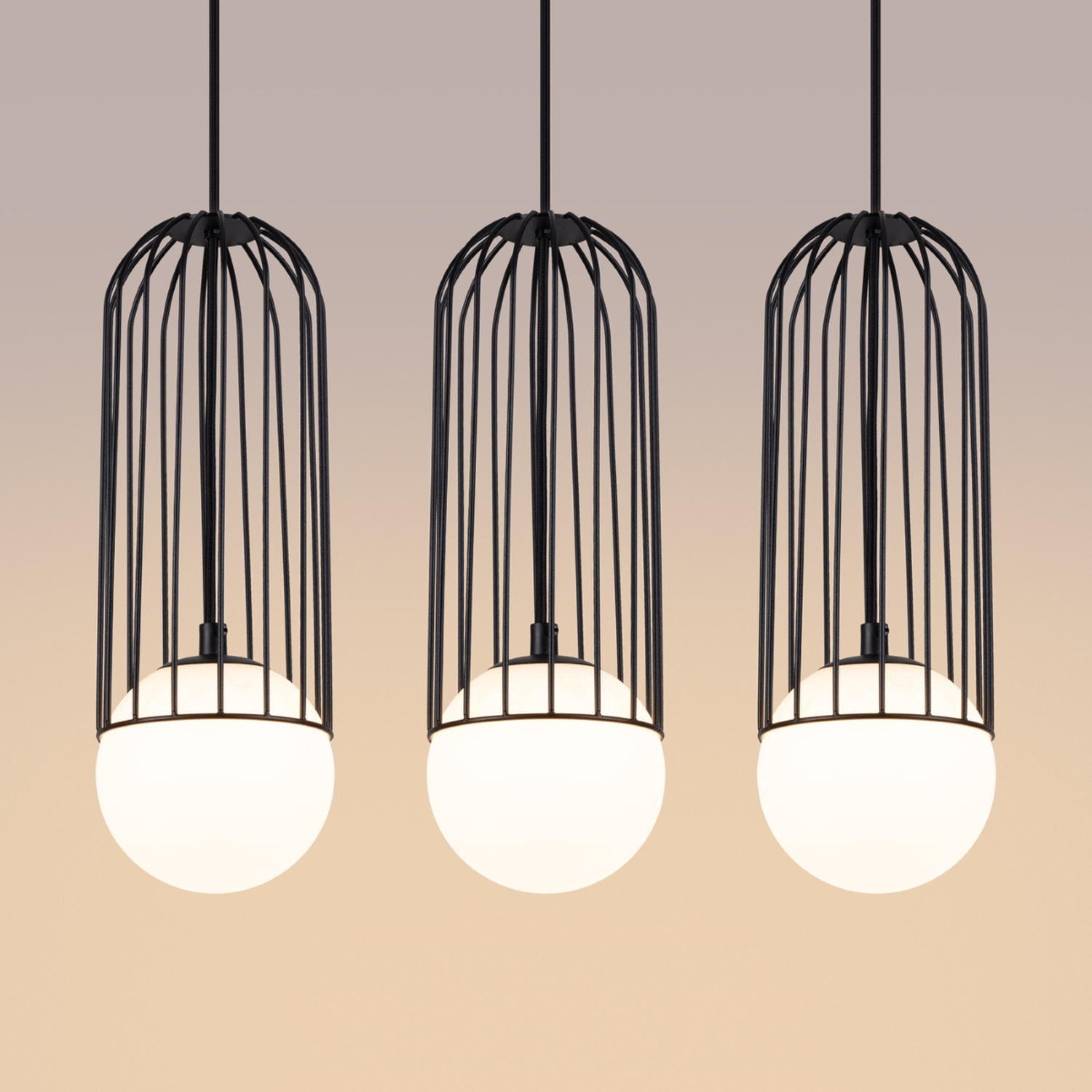Pendant Lamp Brina 3L Black - Thumbnail 5