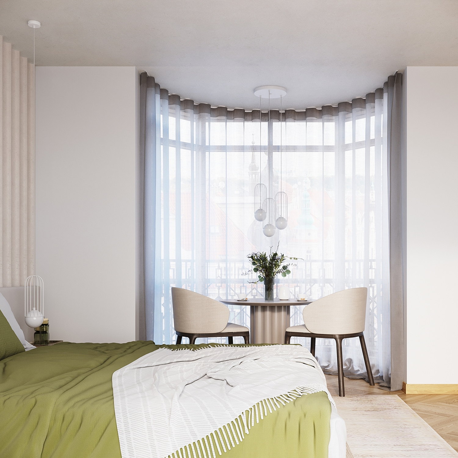 Pendant Lamp Brina 3P White - Thumbnail 20