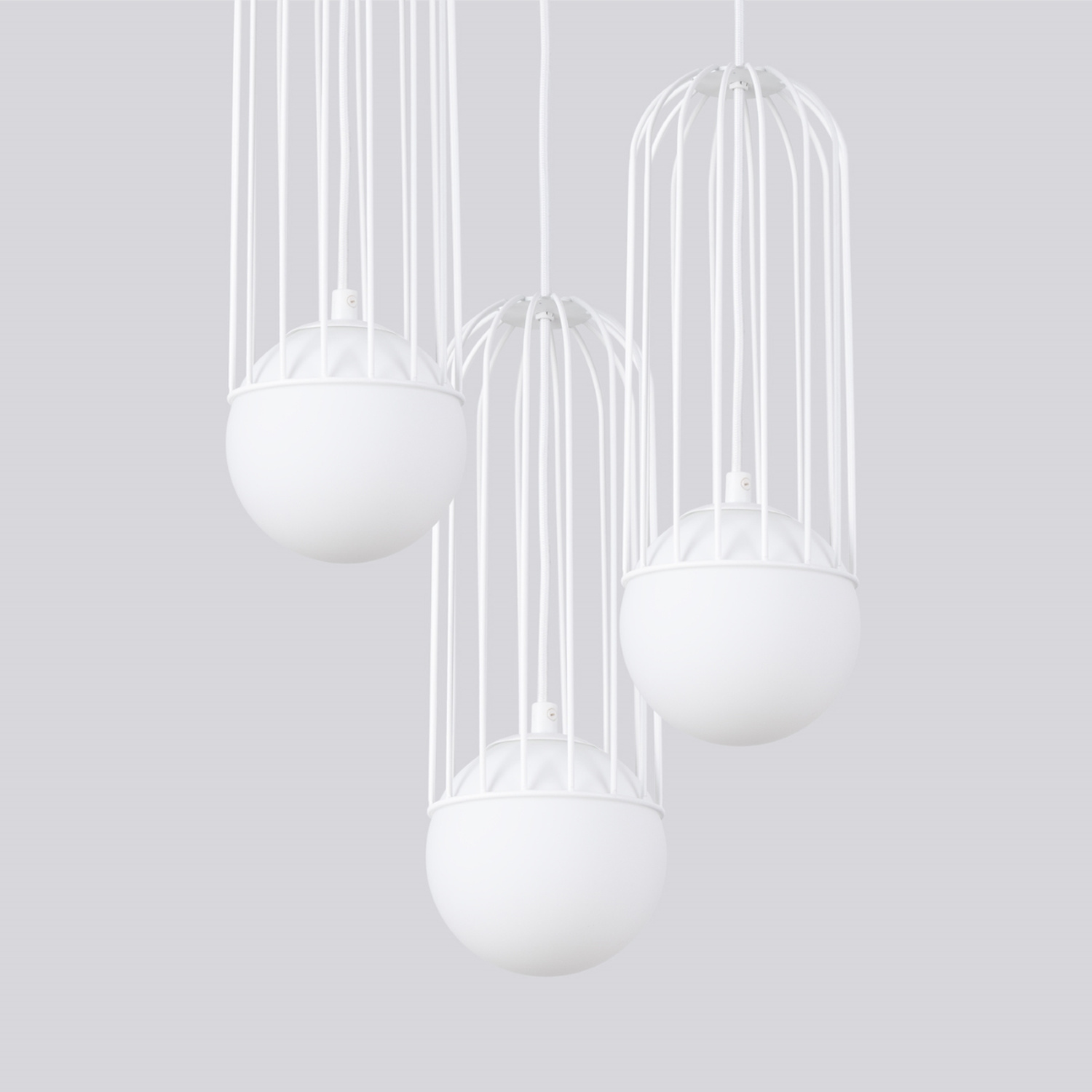 Pendant Lamp Brina 3P White - Thumbnail 4