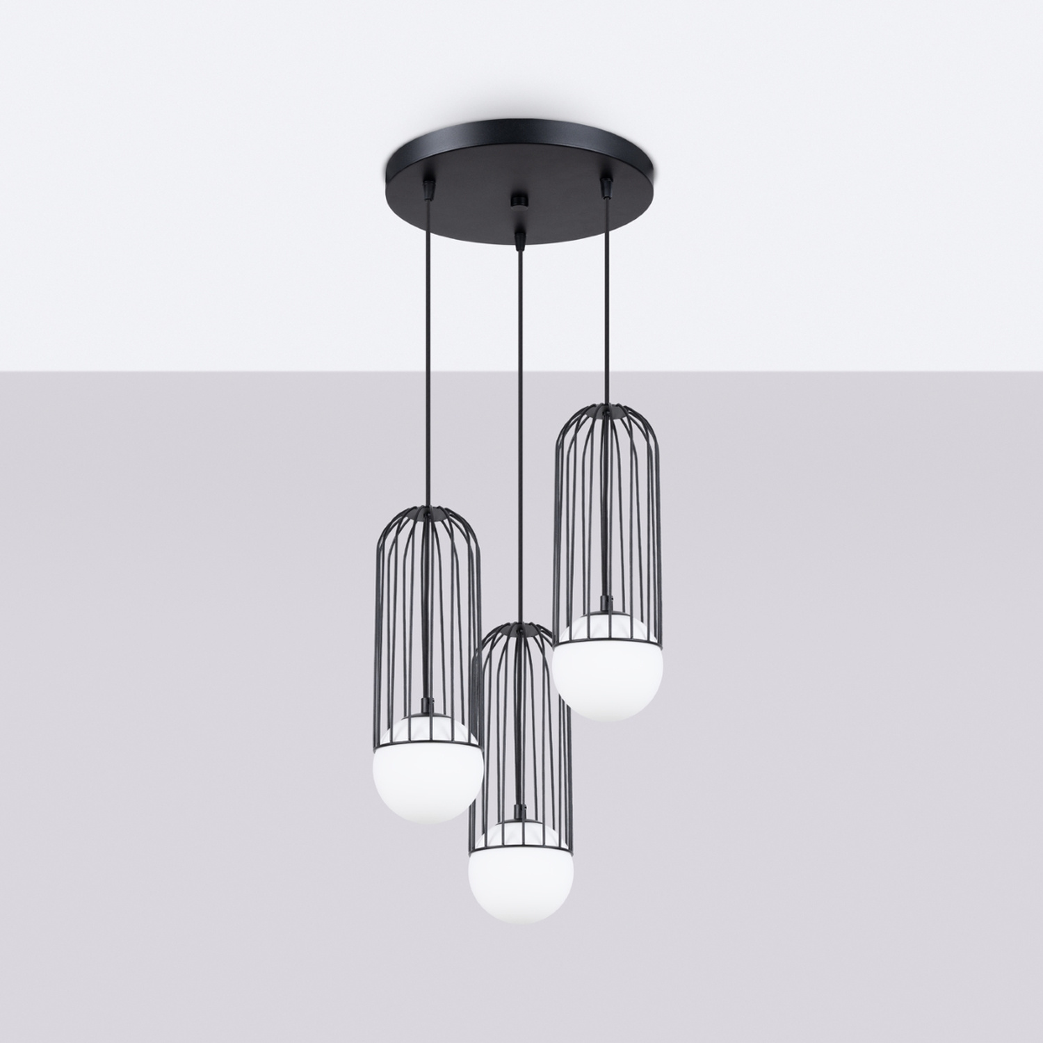 Pendant Lamp Brina 3P Black - Thumbnail 2
