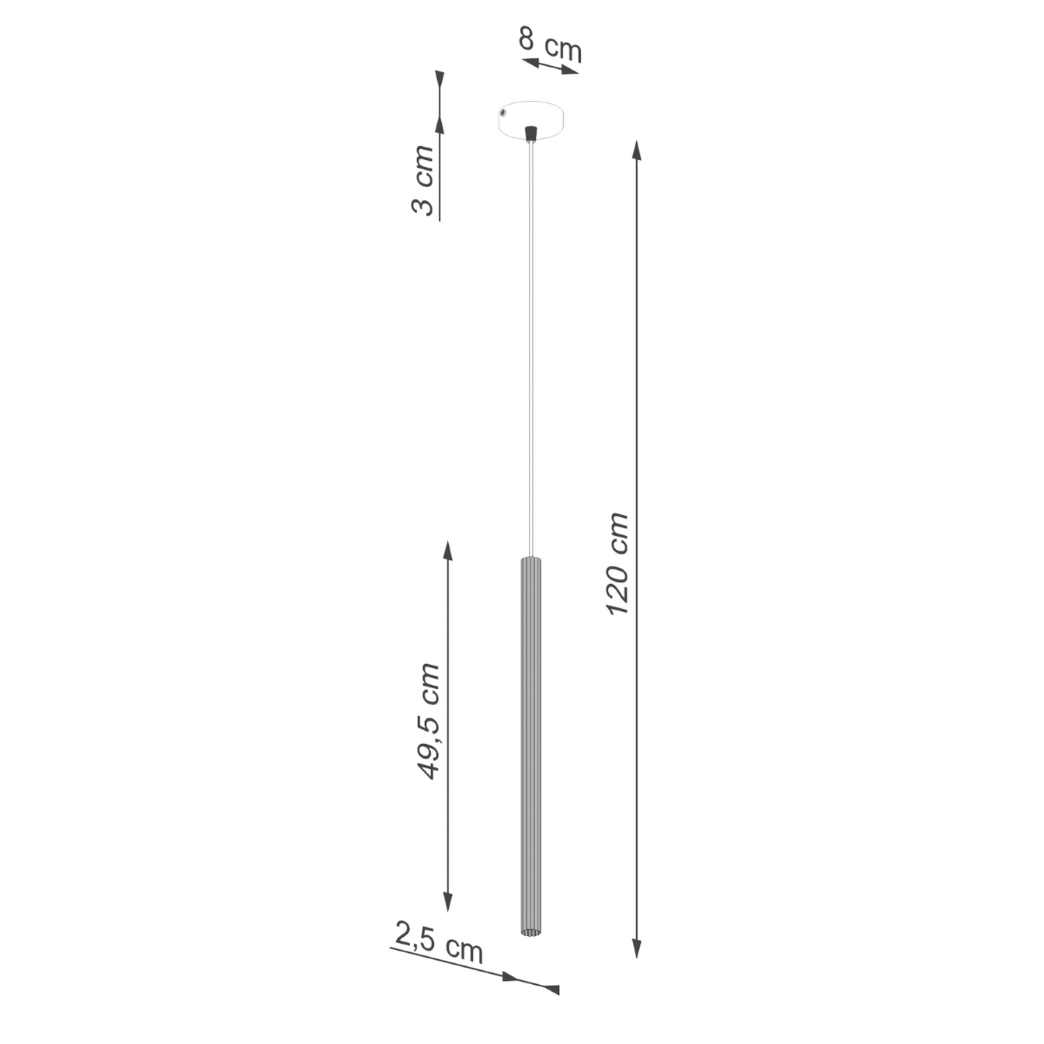 Pendant Lamp Arche 1 Gold - Thumbnail 13