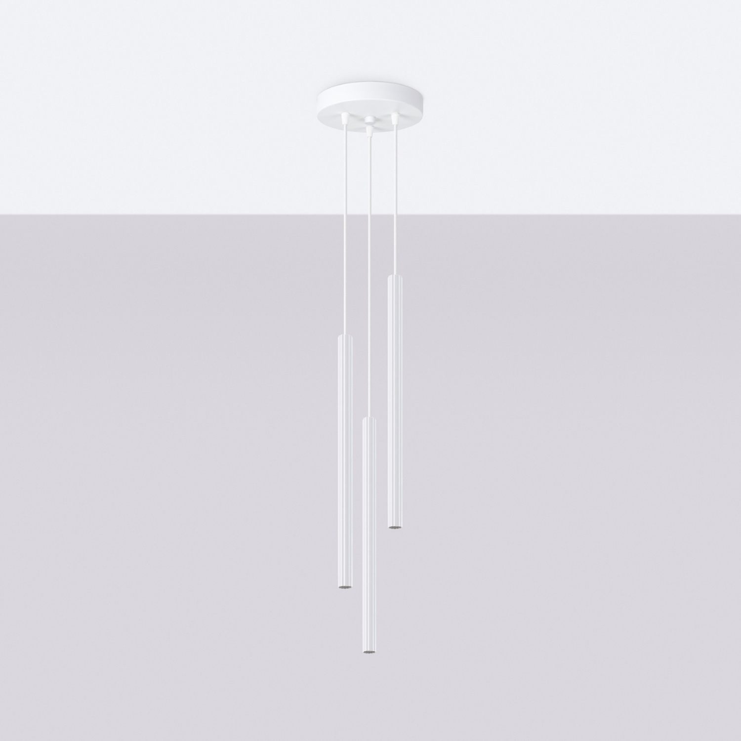 Pendant Lamp Arche 3P White - Thumbnail 2