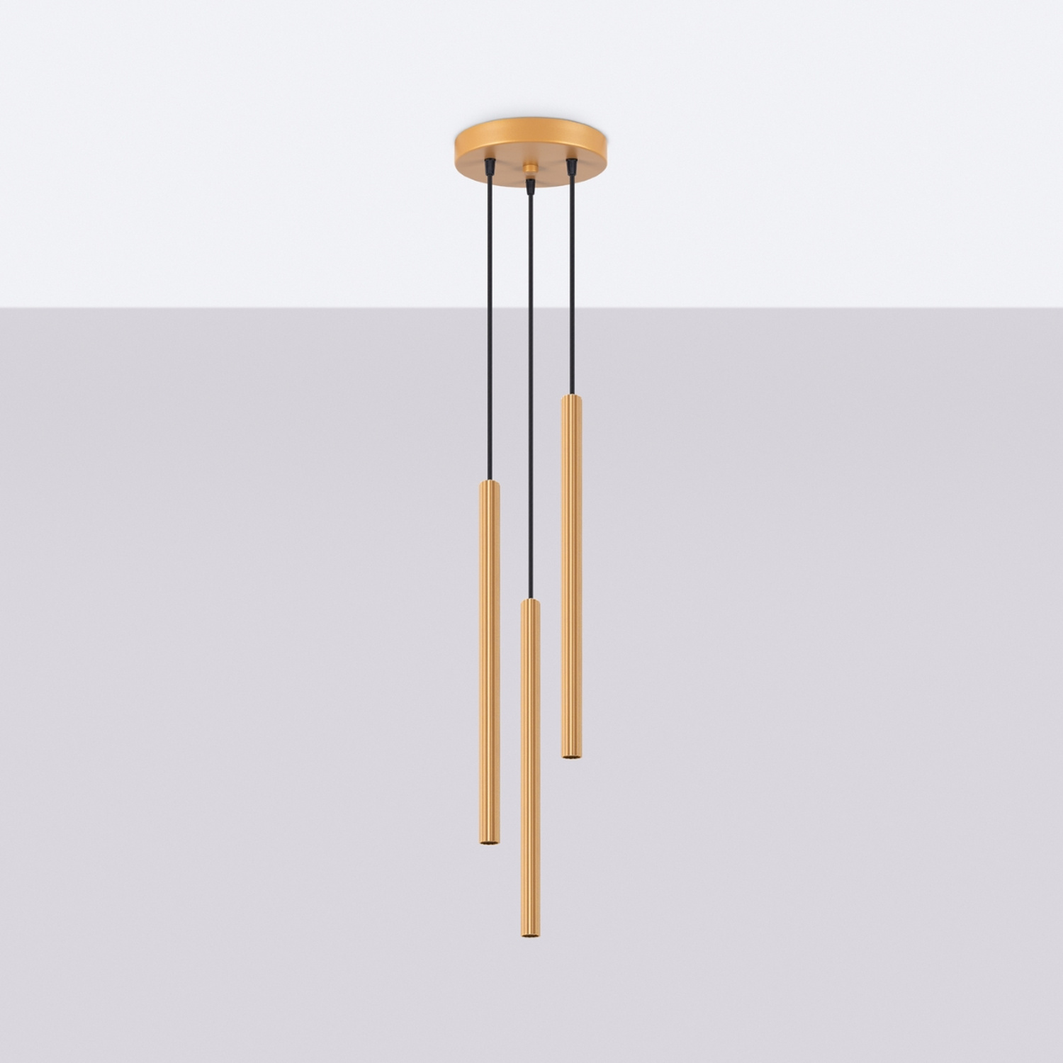 Pendant Lamp Arche 3P Gold - Thumbnail 2