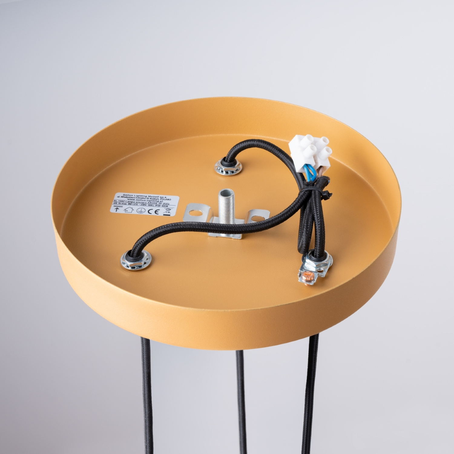 Pendant Lamp Arche 3P Gold - Thumbnail 4