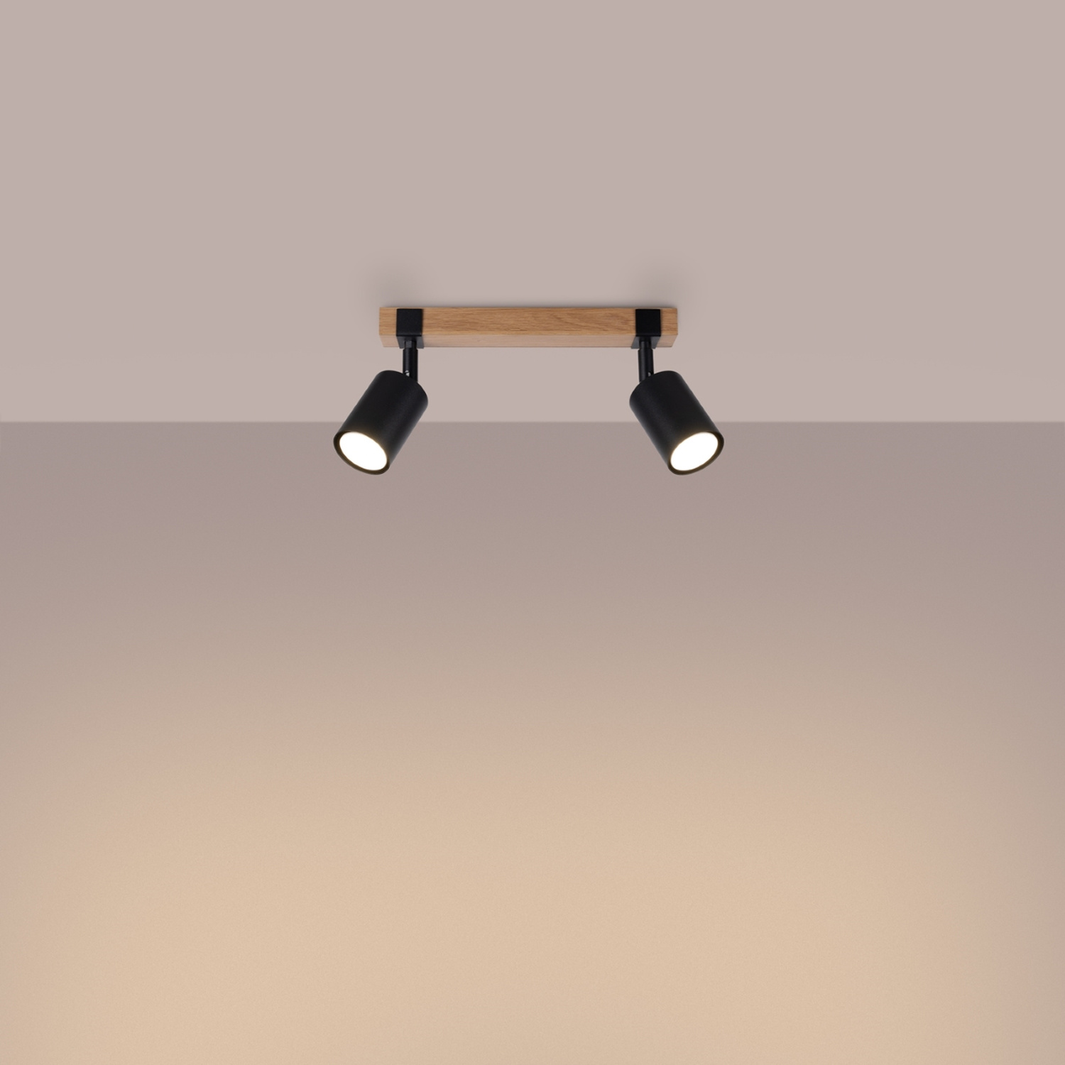 Ceiling Lamp Fager 2 Black - Thumbnail 3