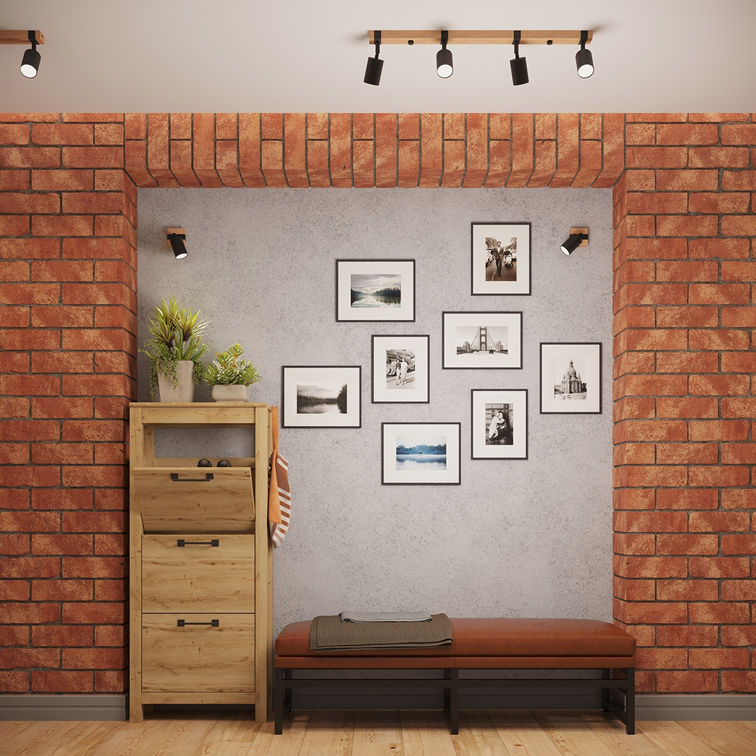 Ceiling Lamp Fager 4L Black - Thumbnail 14