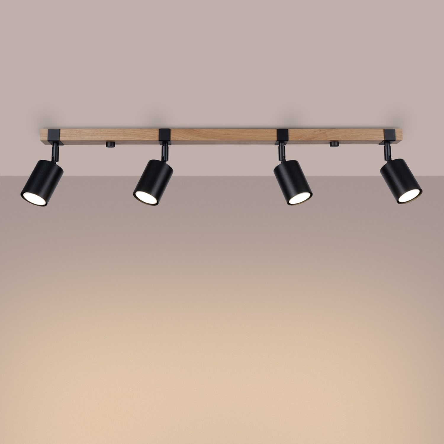 Ceiling Lamp Fager 4L Black - Thumbnail 3