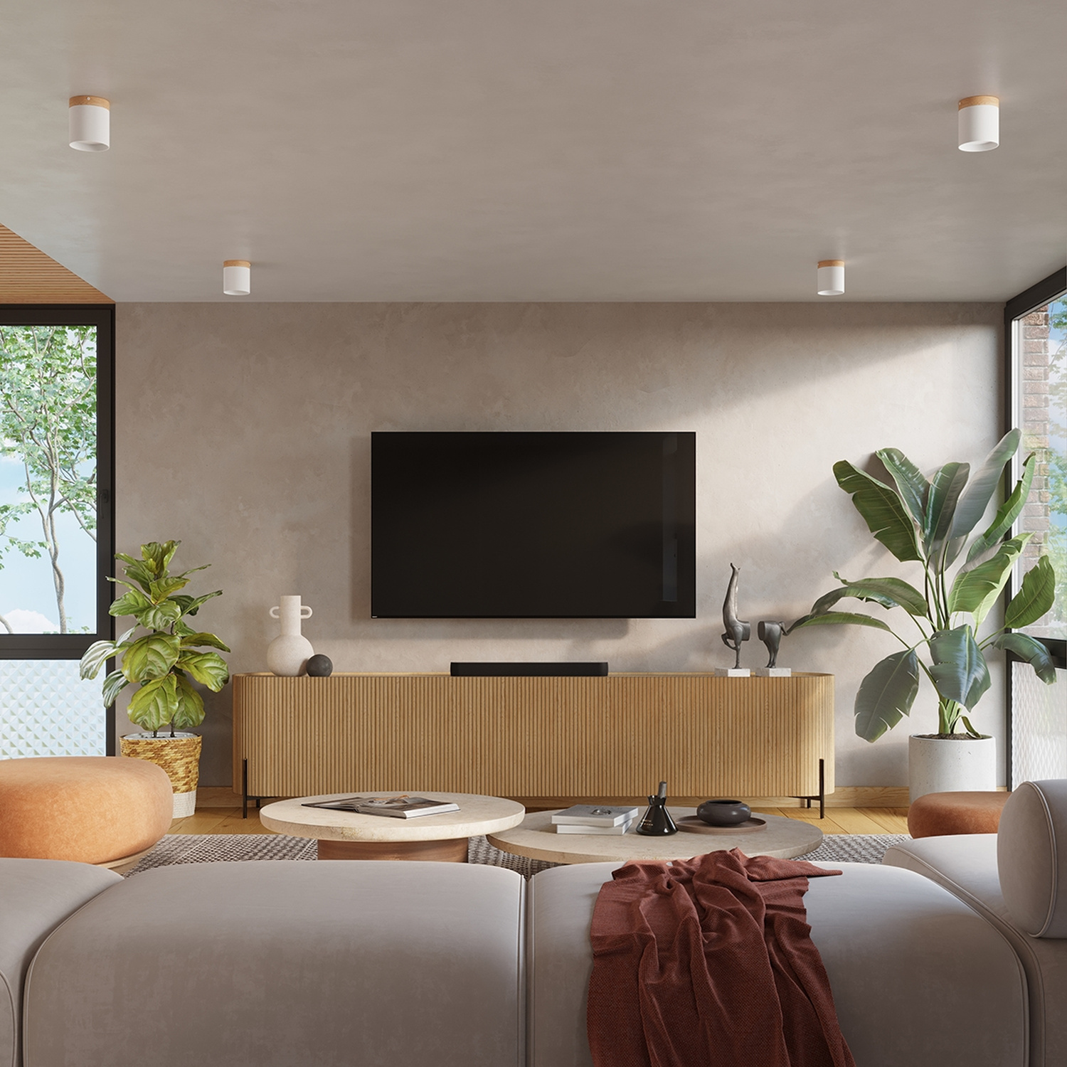 Ceiling Lamp Rif White - Thumbnail 11