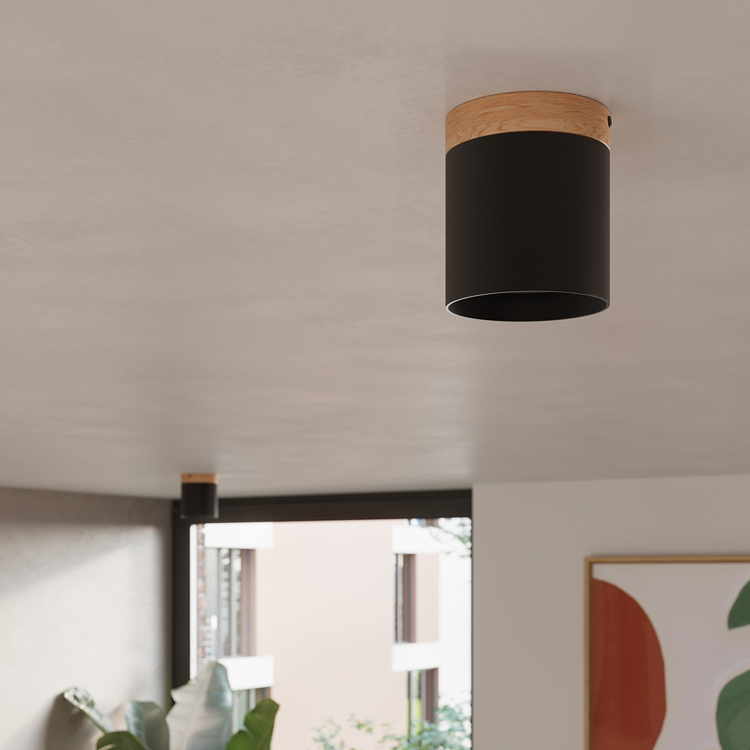 Ceiling Lamp Rif Black - Thumbnail 14
