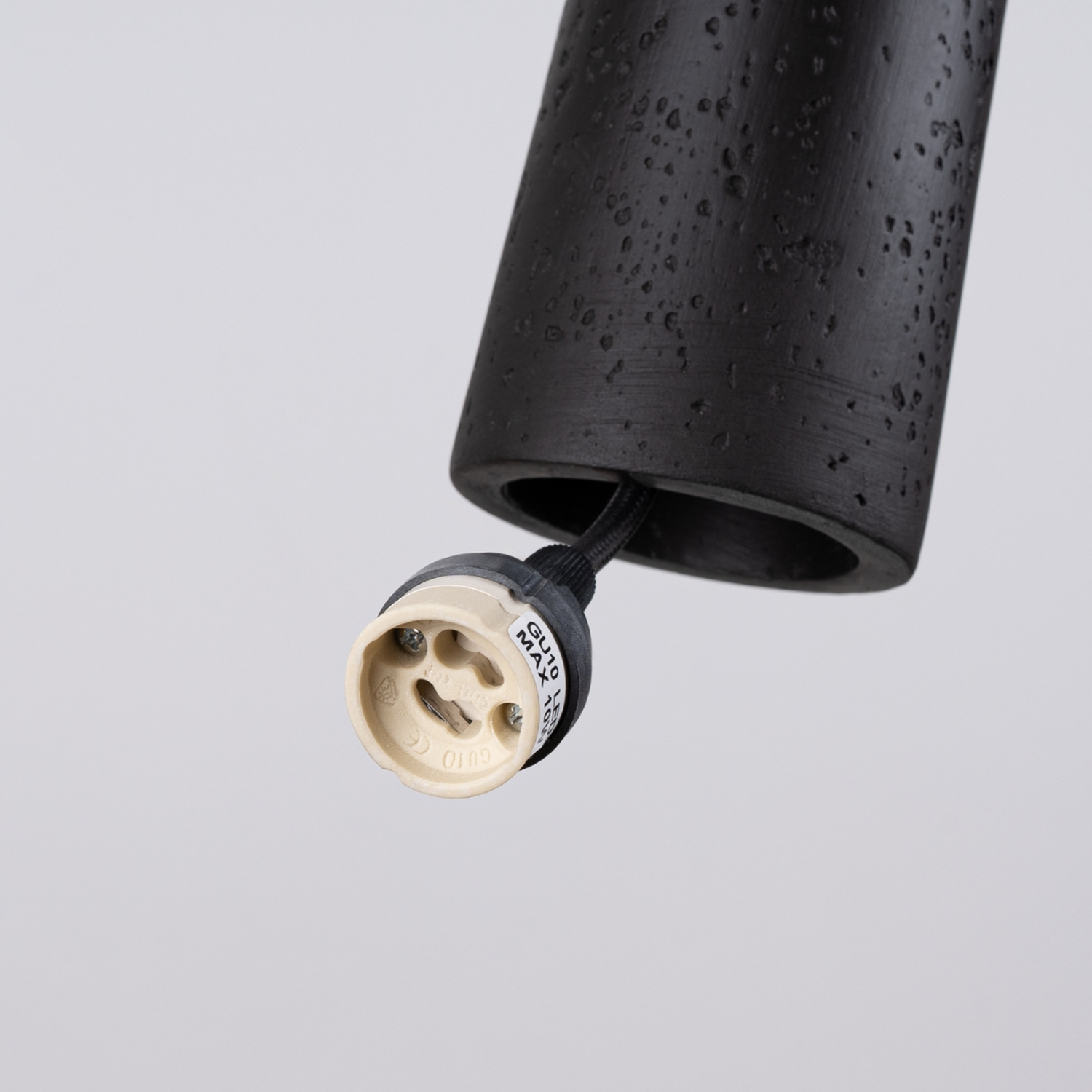 Pendant Lamp Electra Black Concrete - Thumbnail 9