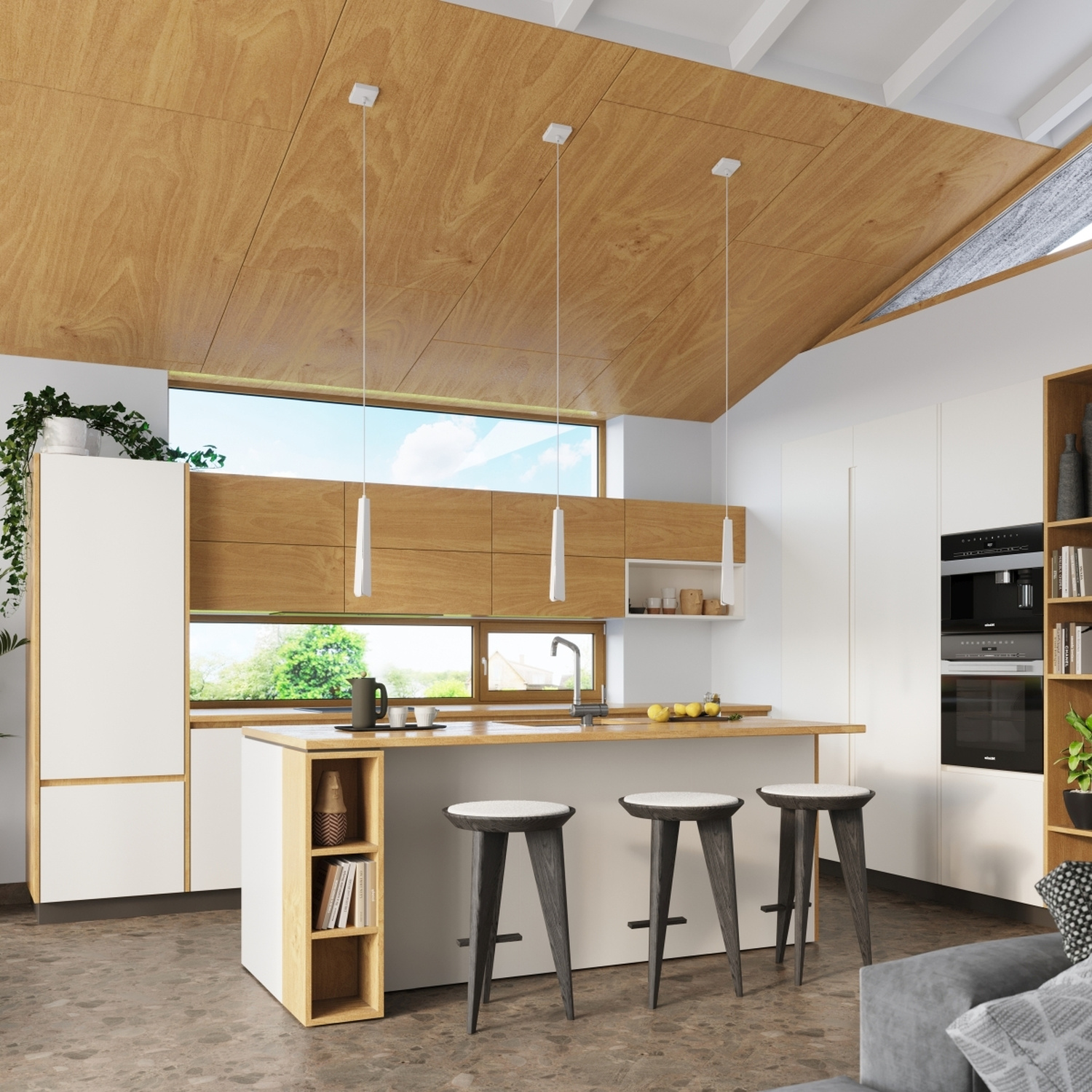 Pendant Lamp Prysm 3P White - Thumbnail 15