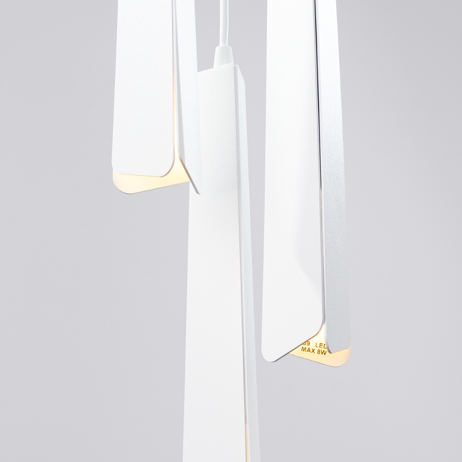 Pendant Lamp Prysm 3P White - Thumbnail 5