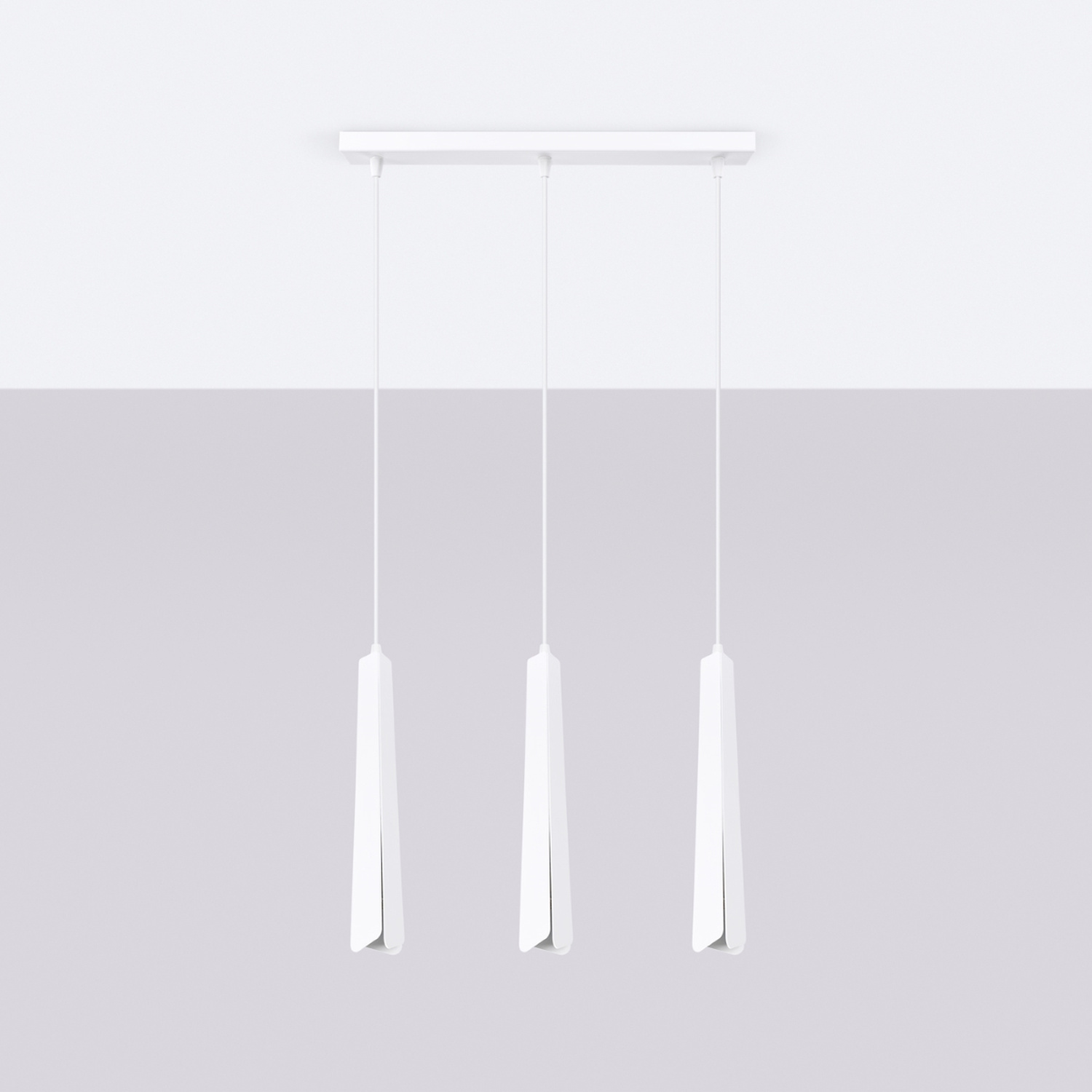 Pendant Lamp Prysm 3L White - Thumbnail 2