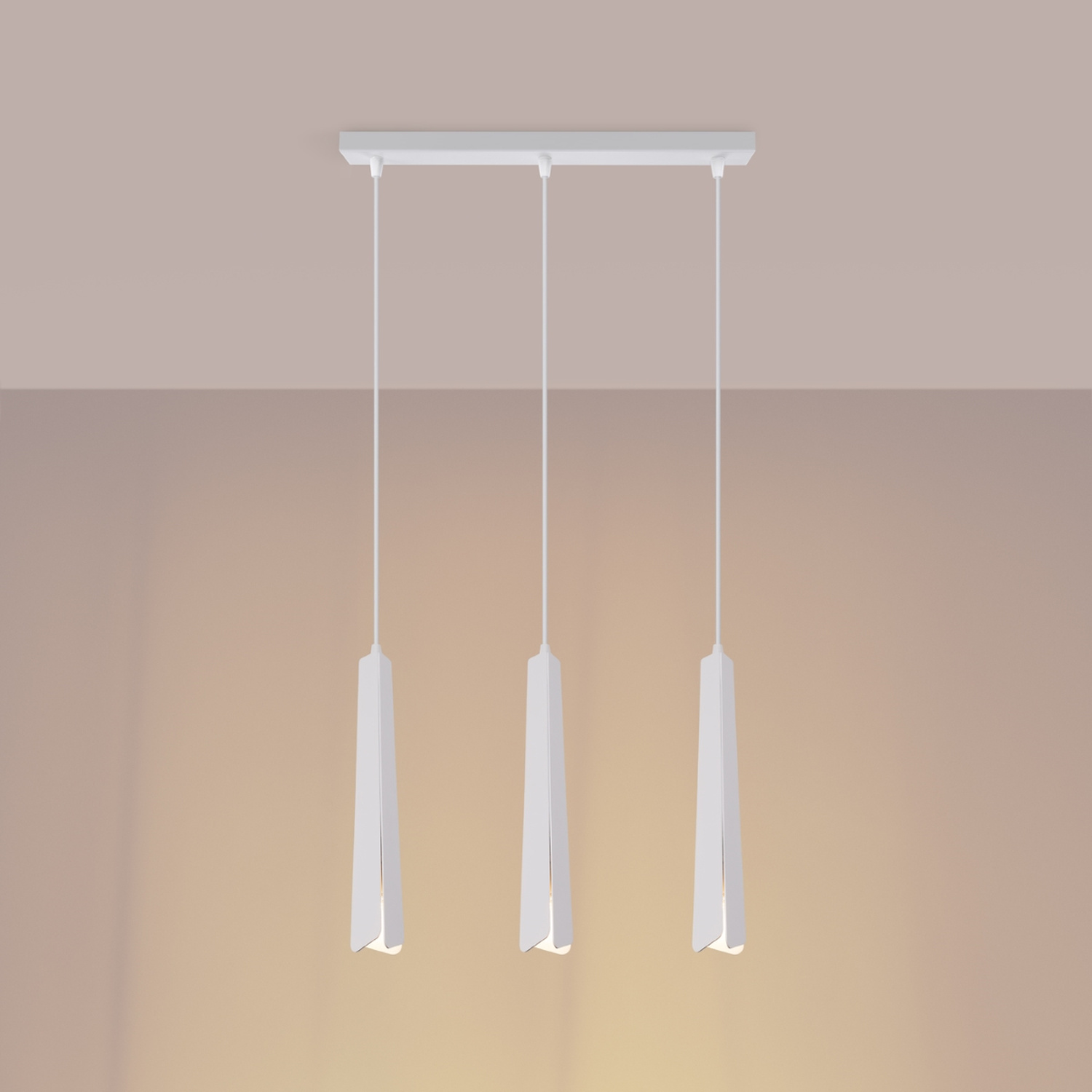 Pendant Lamp Prysm 3L White - Thumbnail 3