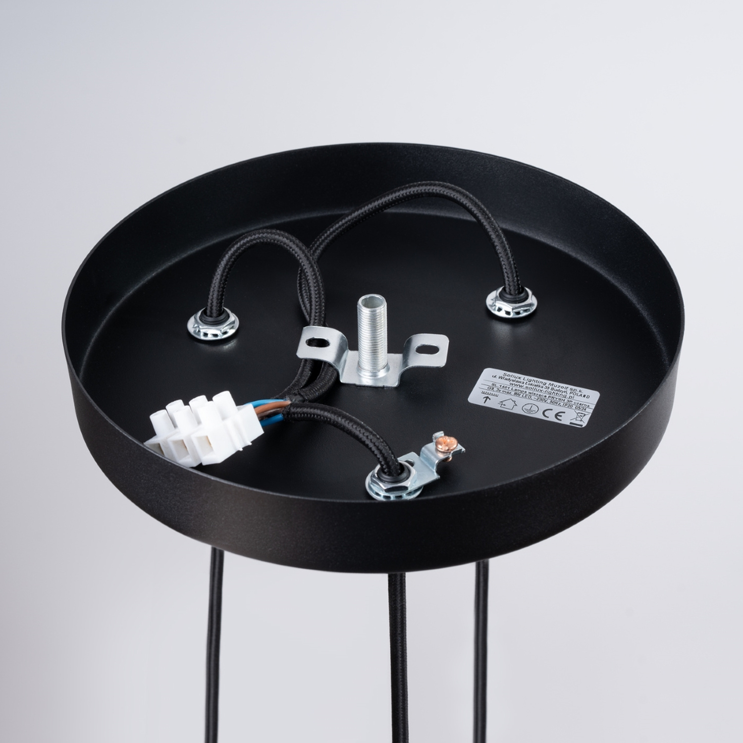 Pendant Lamp Prysm 3P Black - Thumbnail 4