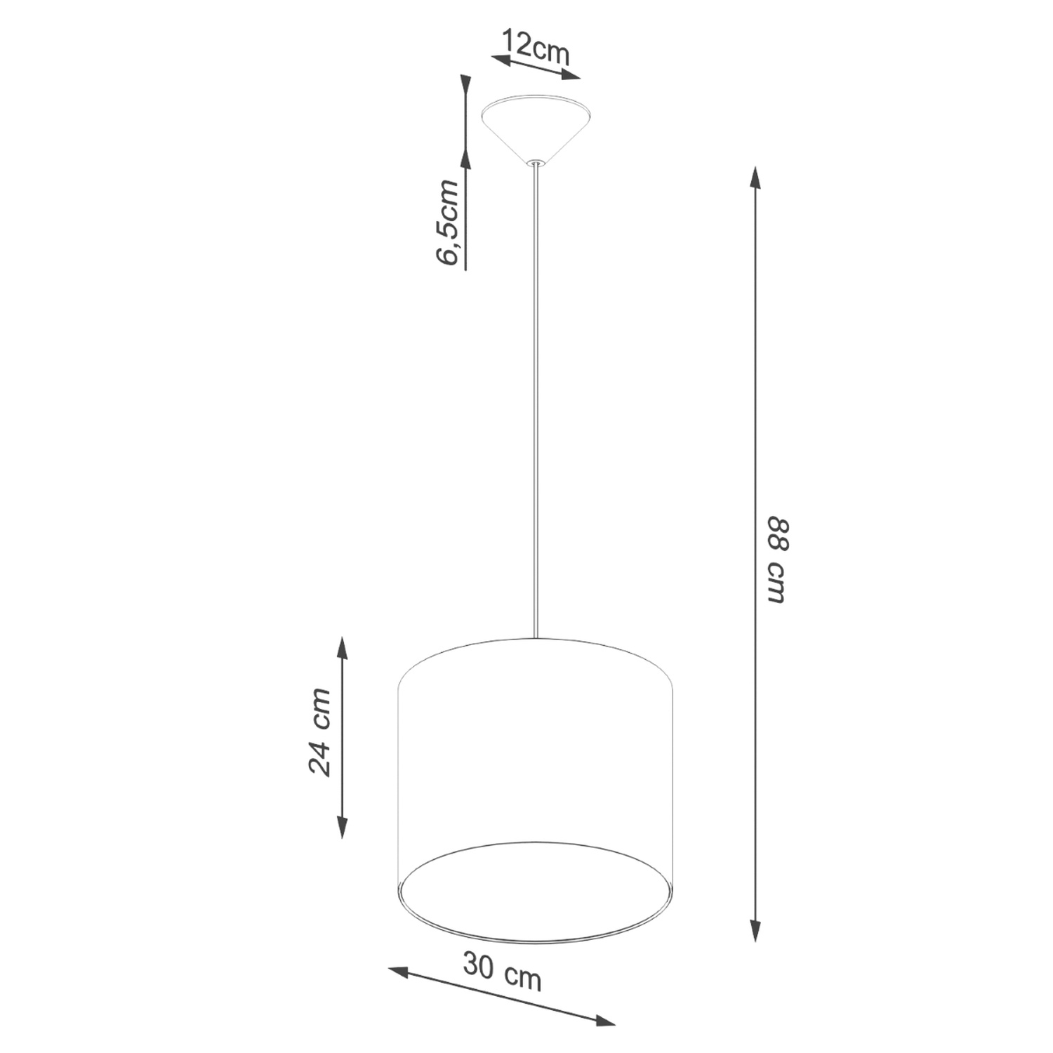 Pendant Lamp Nova 30 Black - Thumbnail 8