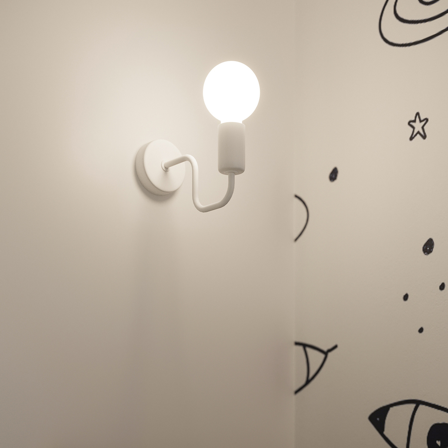 Chandelier Vector 4 White - Thumbnail 8