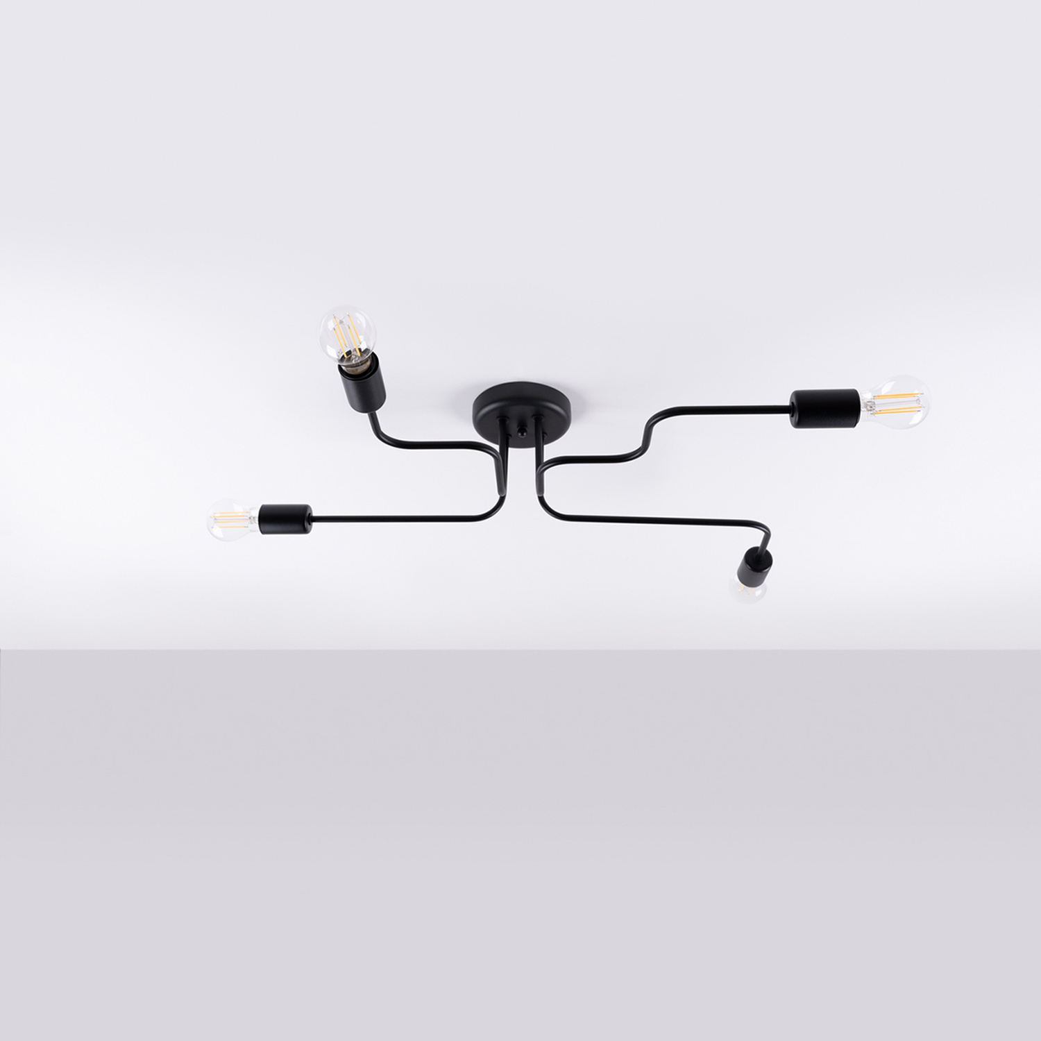 Chandelier Vector 4 Black - Thumbnail 2