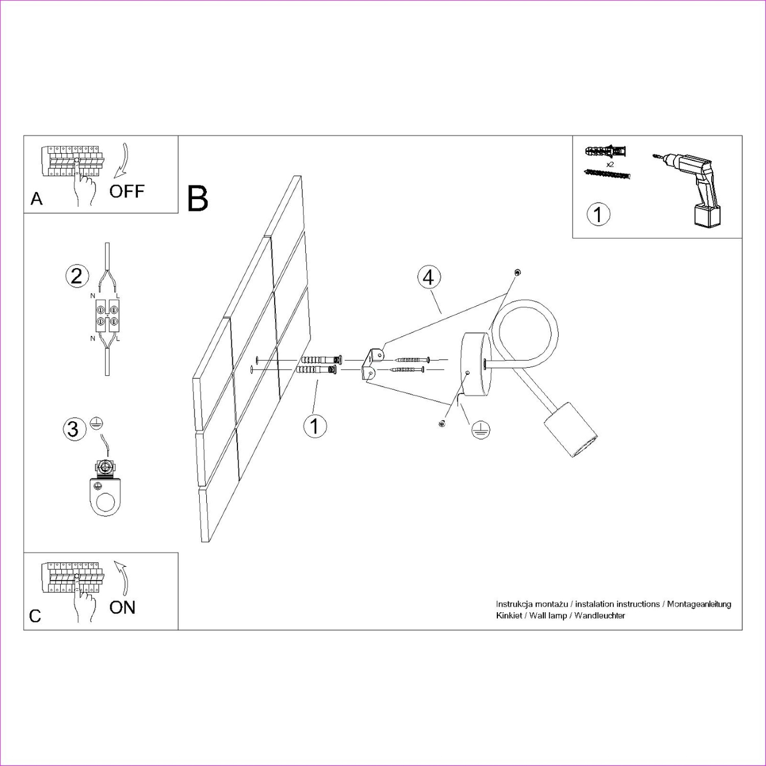 Wall Lamp Ember White - Thumbnail 11