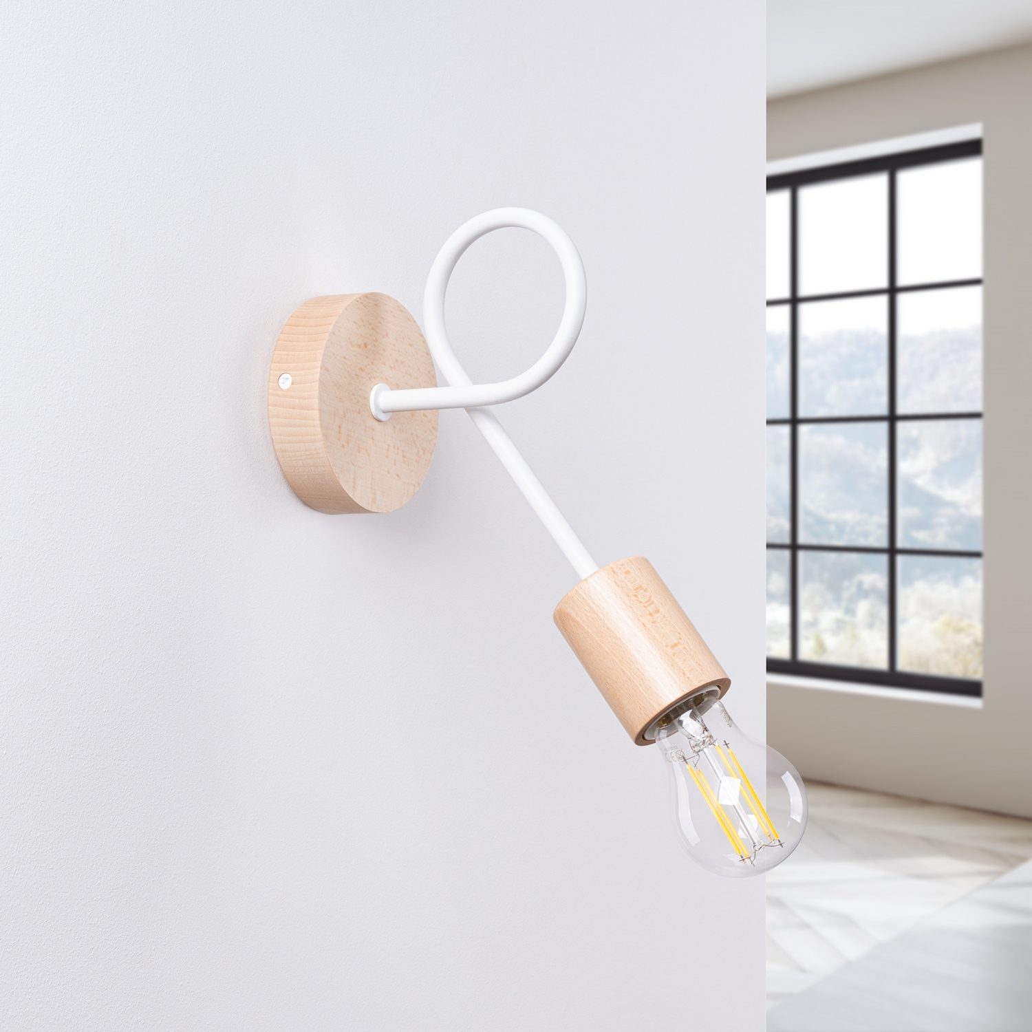 Wall Lamp Ember White - Thumbnail 2