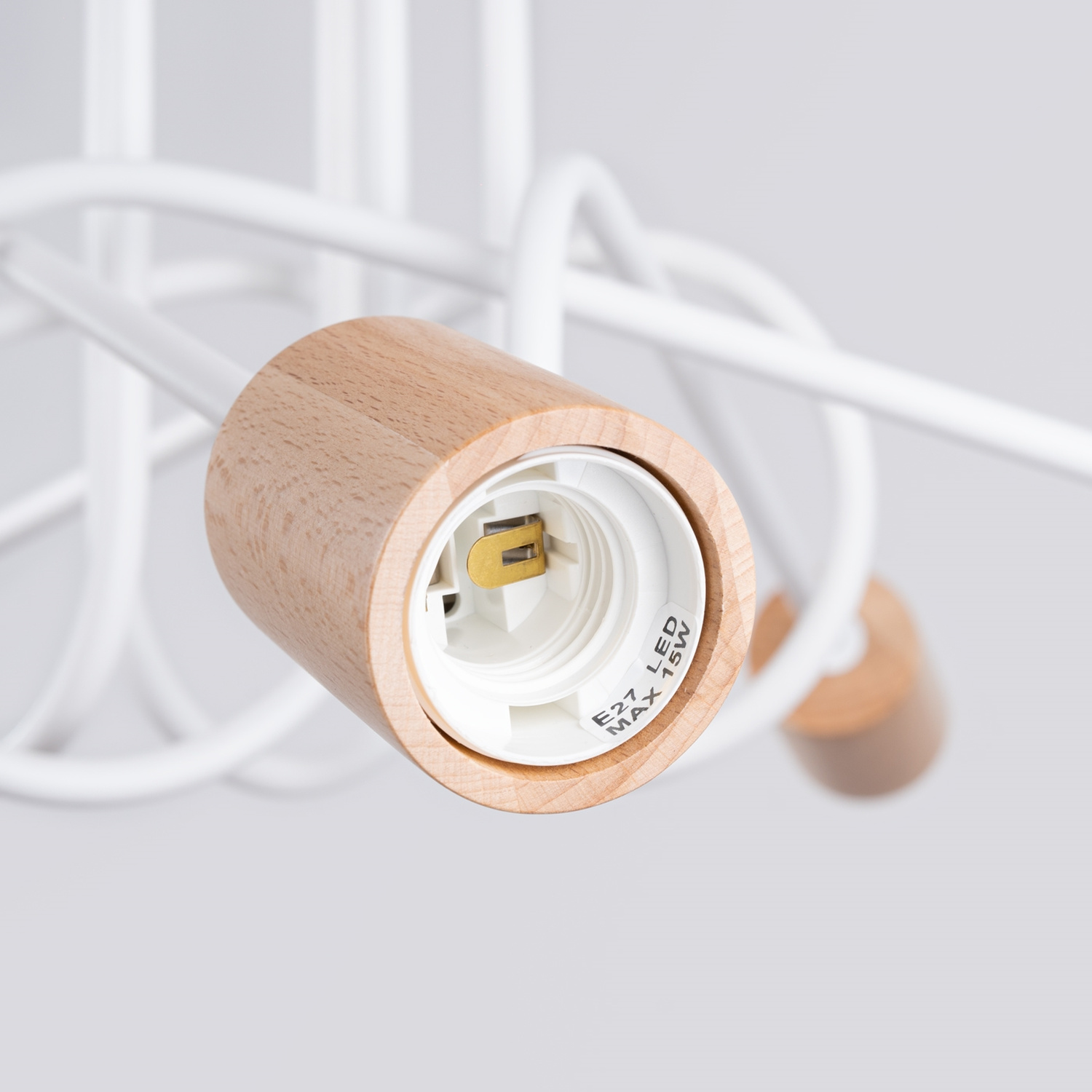 Chandelier Ember 5 White - Thumbnail 5