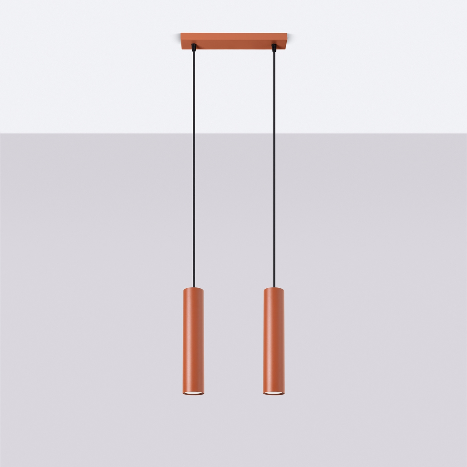 Pendant Lamp Lagos 2 Red Ochre - Thumbnail 2