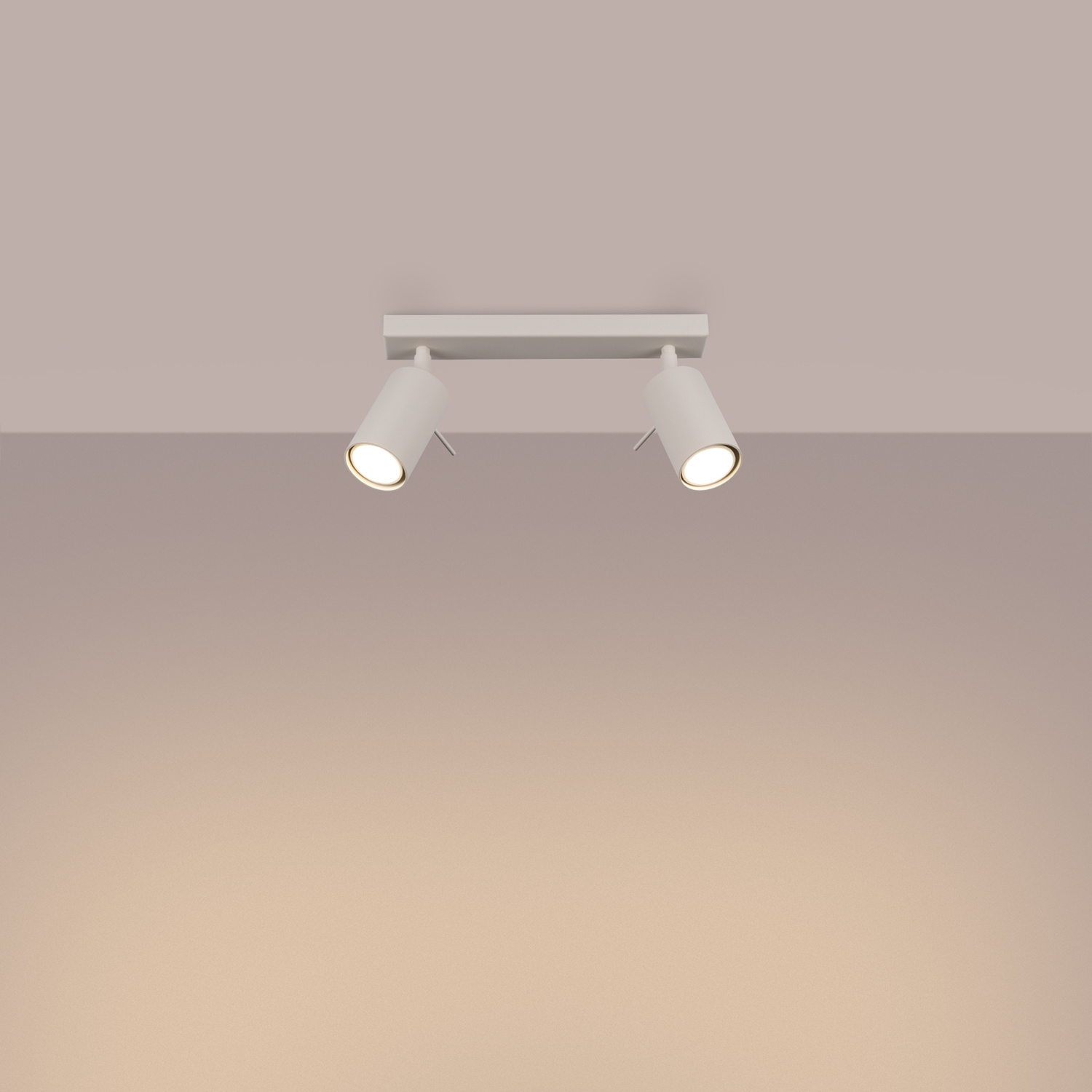 Ceiling Lamp Ring 2 Beige - Thumbnail 3