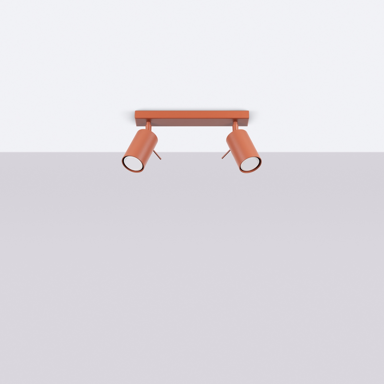 Ceiling Lamp Ring 2 Red Ochra - Thumbnail 2
