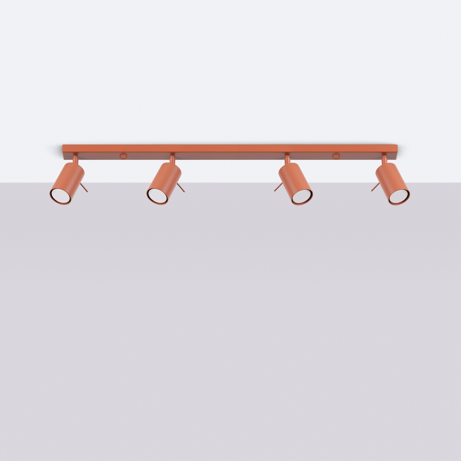 Ceiling Lamp Ring 4L Red Ochra - Thumbnail 2