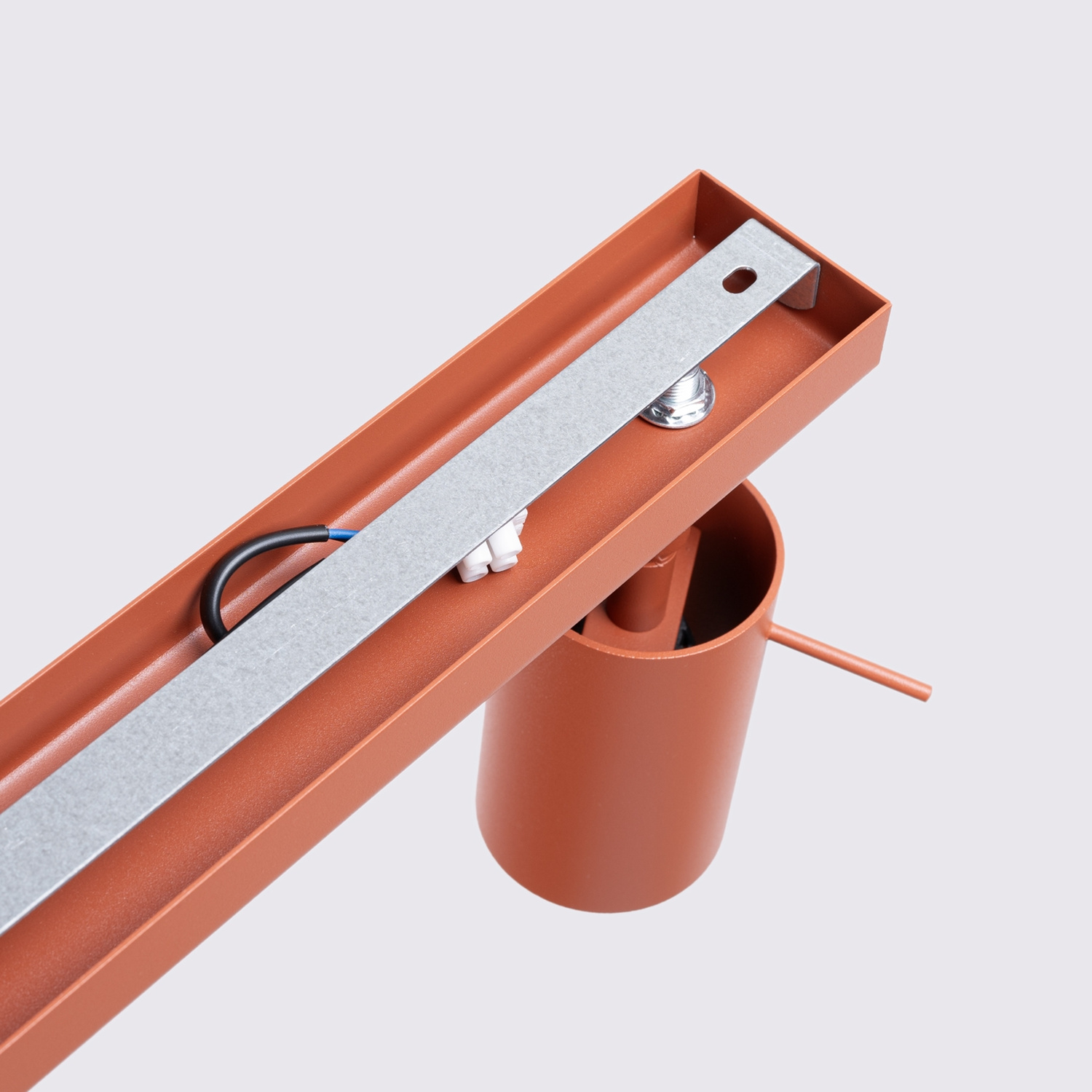 Ceiling Lamp Ring 4L Red Ochra - Thumbnail 4
