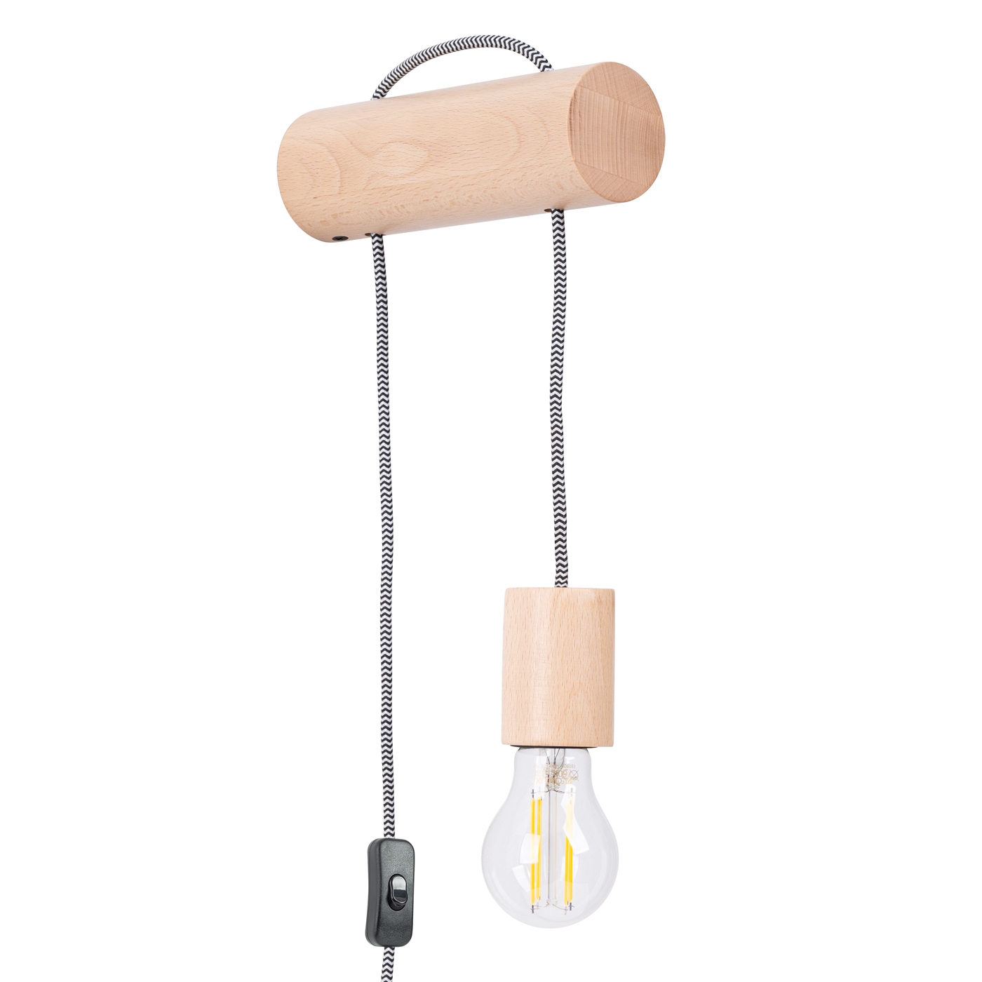 Seinalamp NIMBI E27 koos lülitiga Sollux Lighting