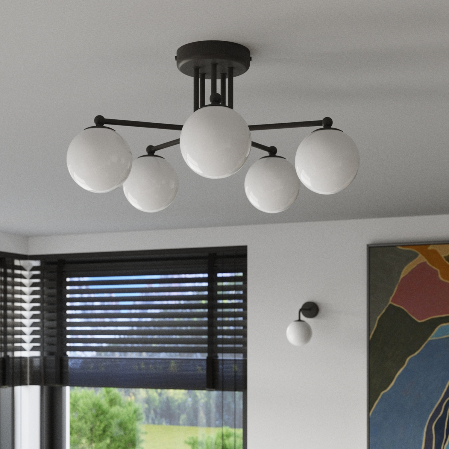 Wall Lamp Astral 1 Black - Thumbnail 13