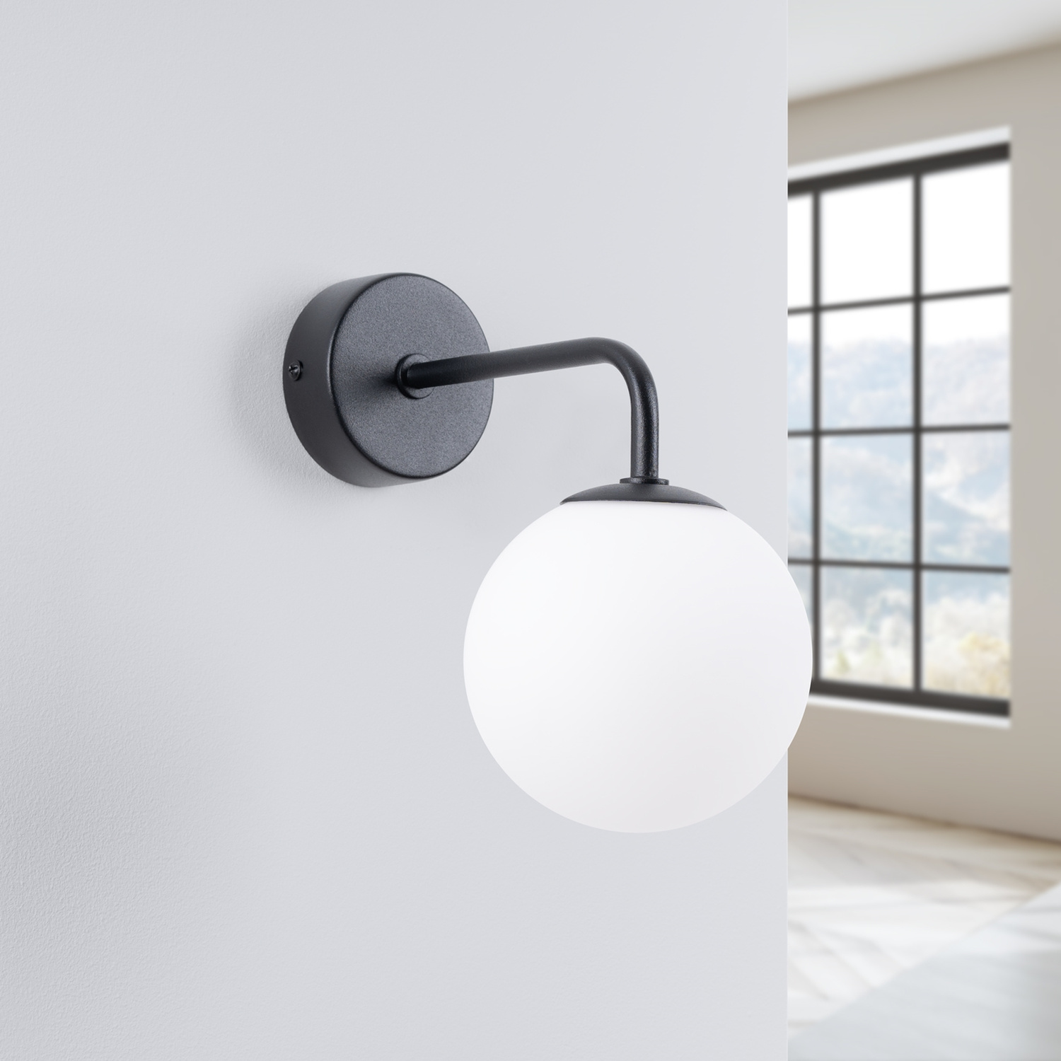 Wall Lamp Astral 1 Black - Thumbnail 2