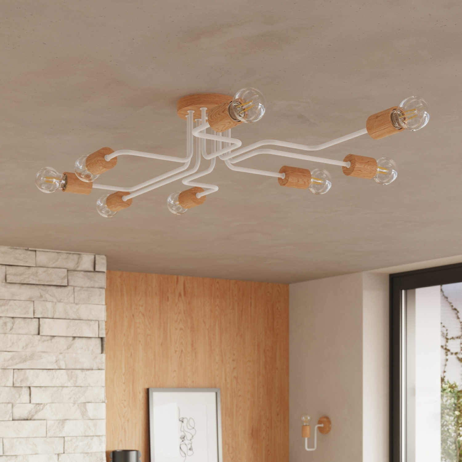 Chandelier Timbo 6 White - Thumbnail 12
