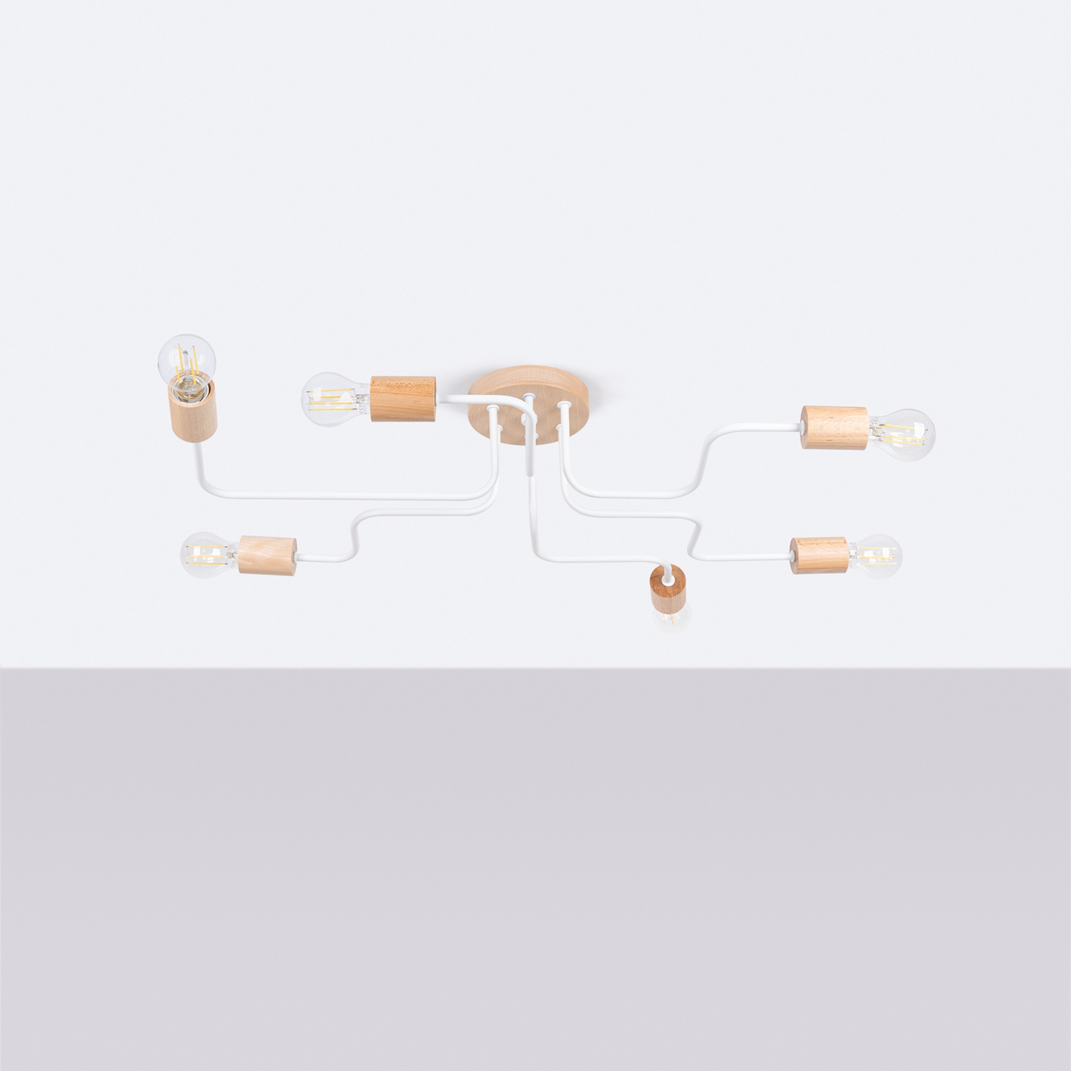 Chandelier Timbo 6 White - Thumbnail 2