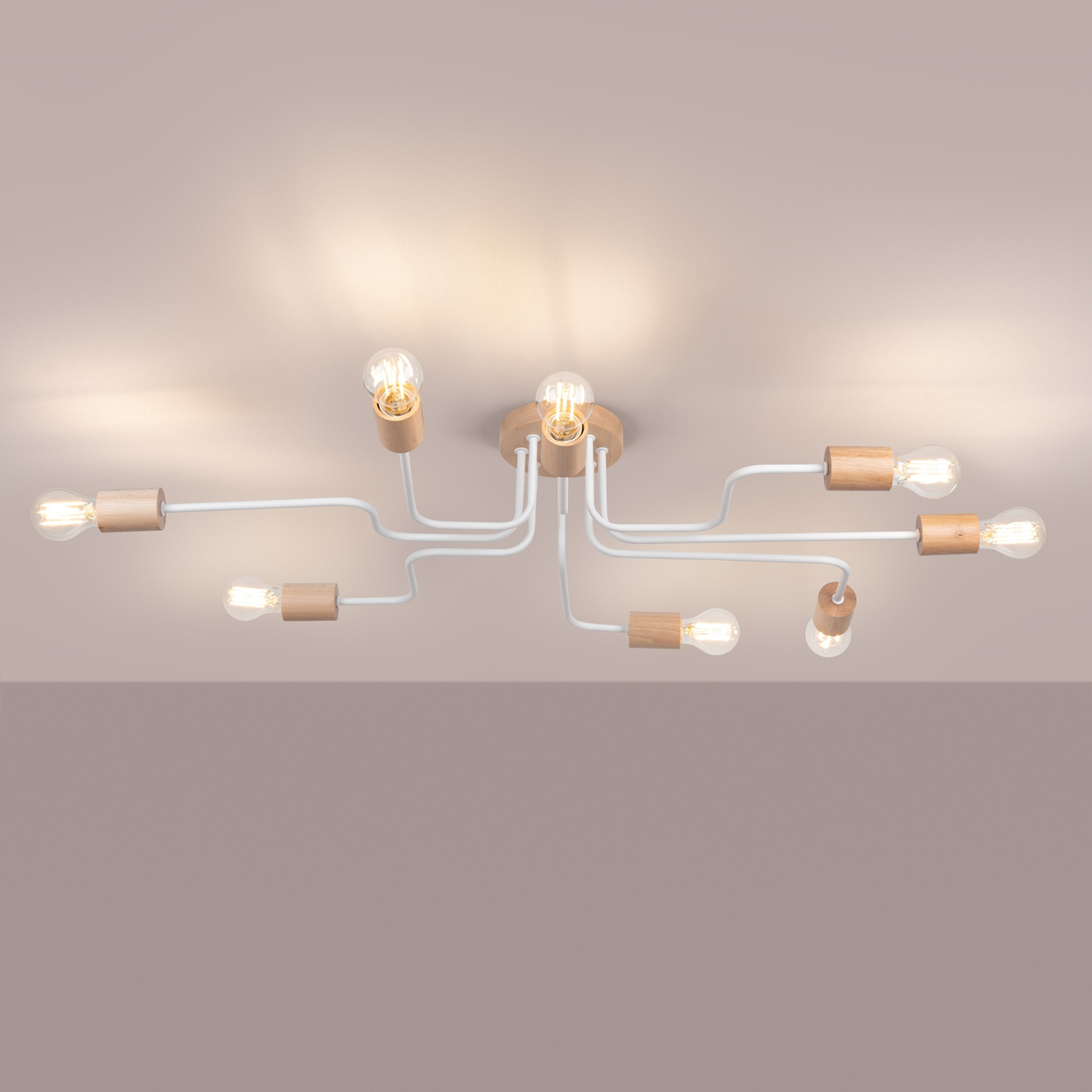 Chandelier Timbo 8 White - Thumbnail 3