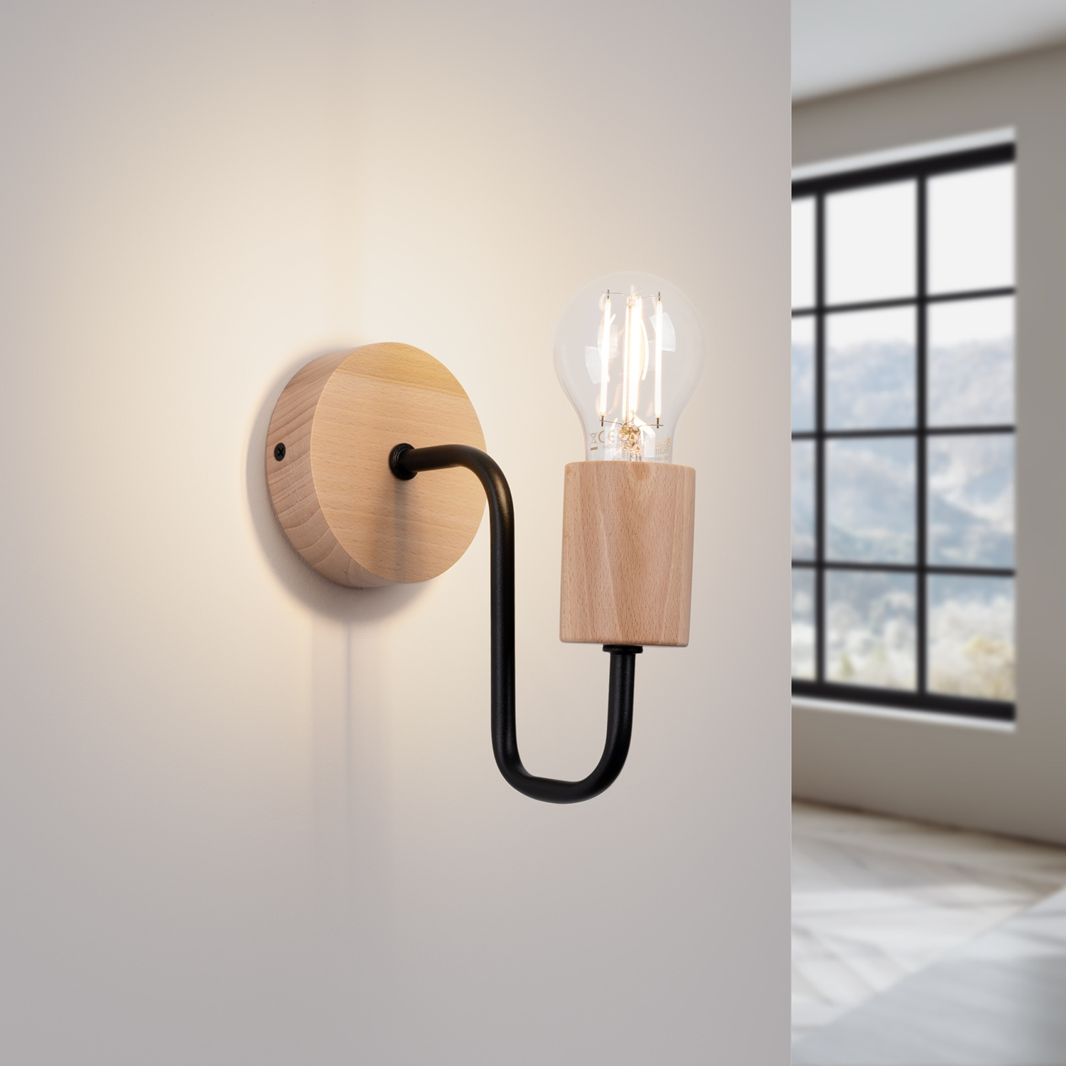 Wall Lamp Timbo Black - Thumbnail 3